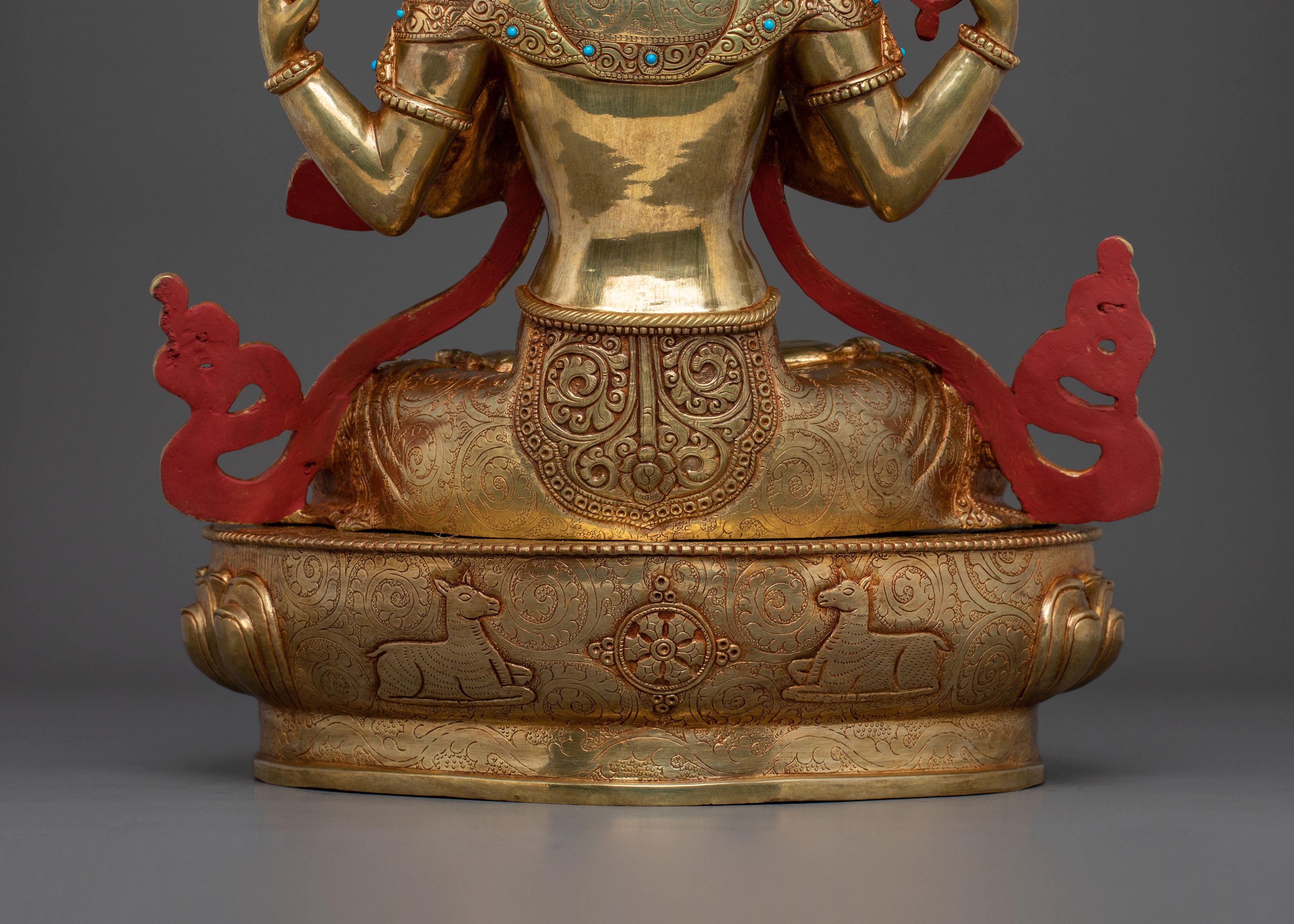 Four Armed Chenrezig Spiritual Figurine | Home Decor