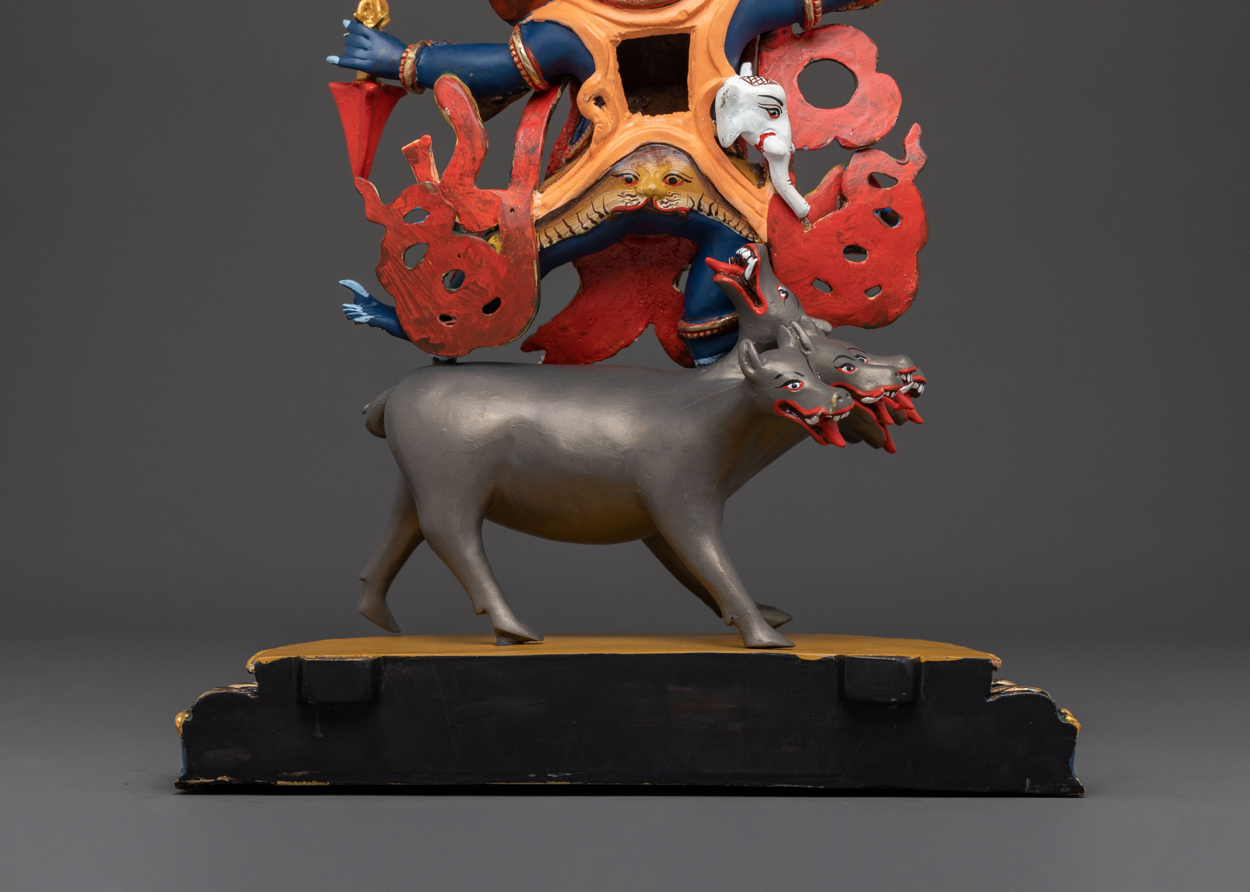 Handcrafted Dorje Gotrab Statue | Wrathful Deity