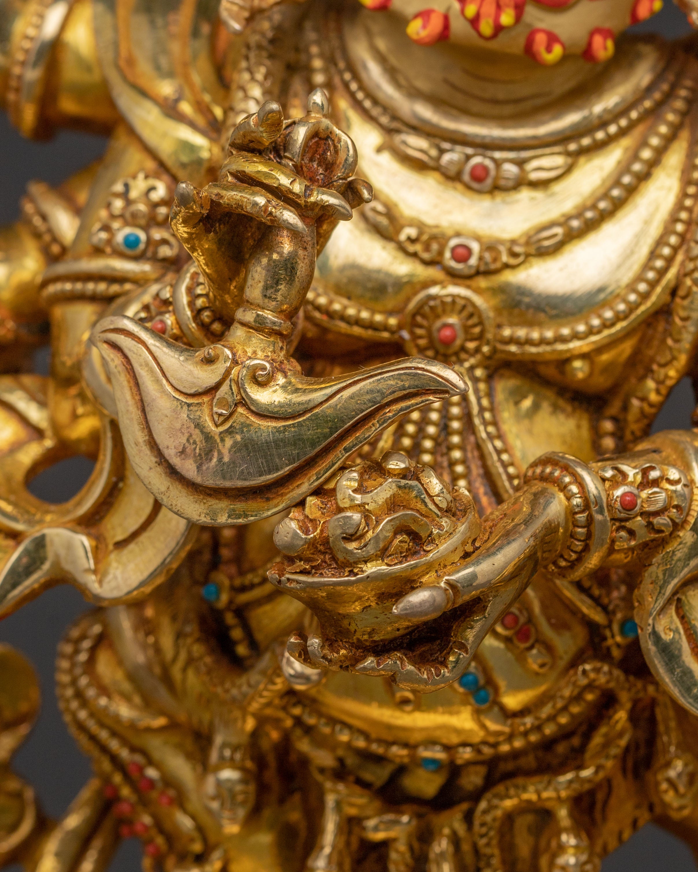 Protector Six Armed Mahakala Statue