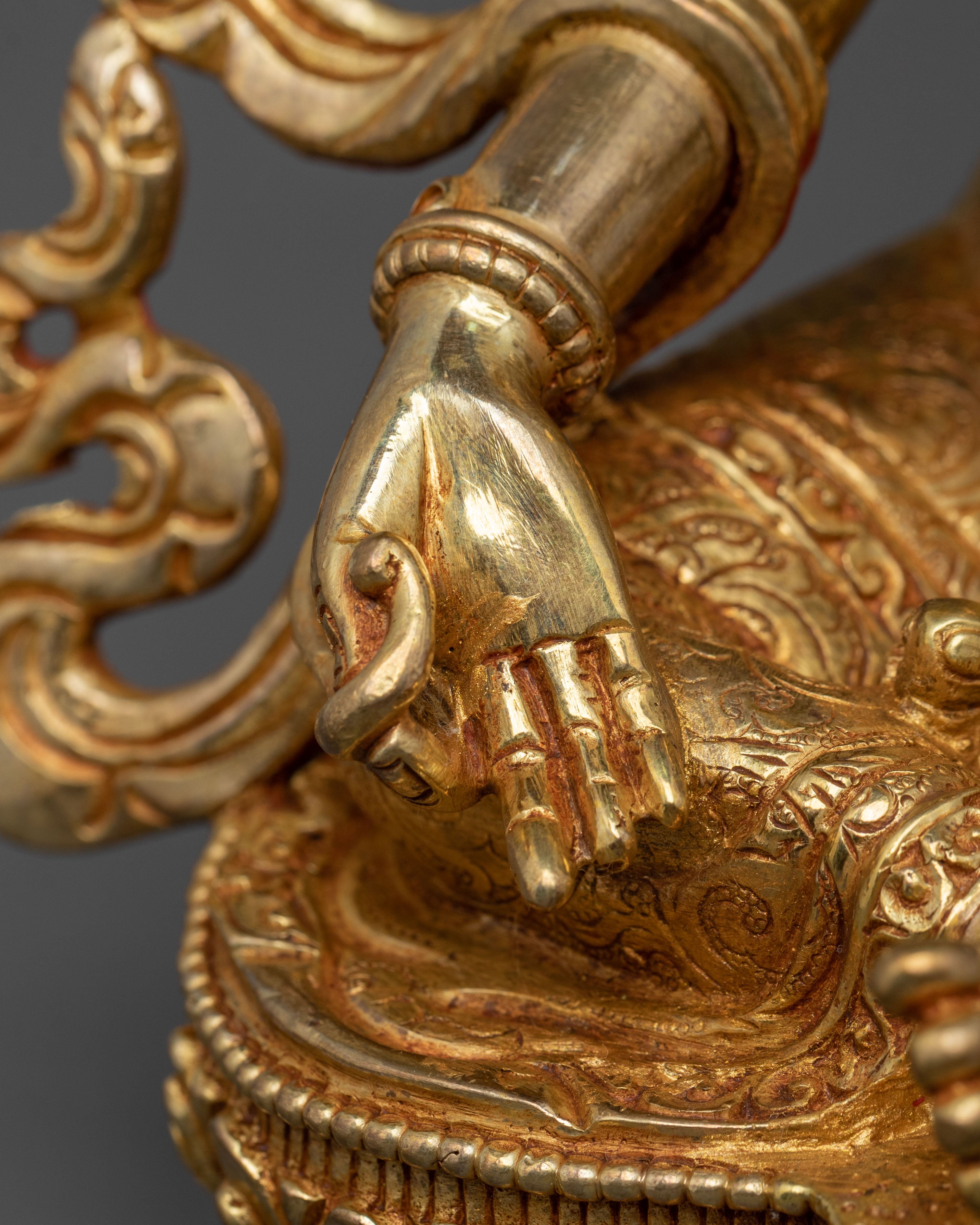 Handcrafted Green Tara Statue of Liberation | Home Decor