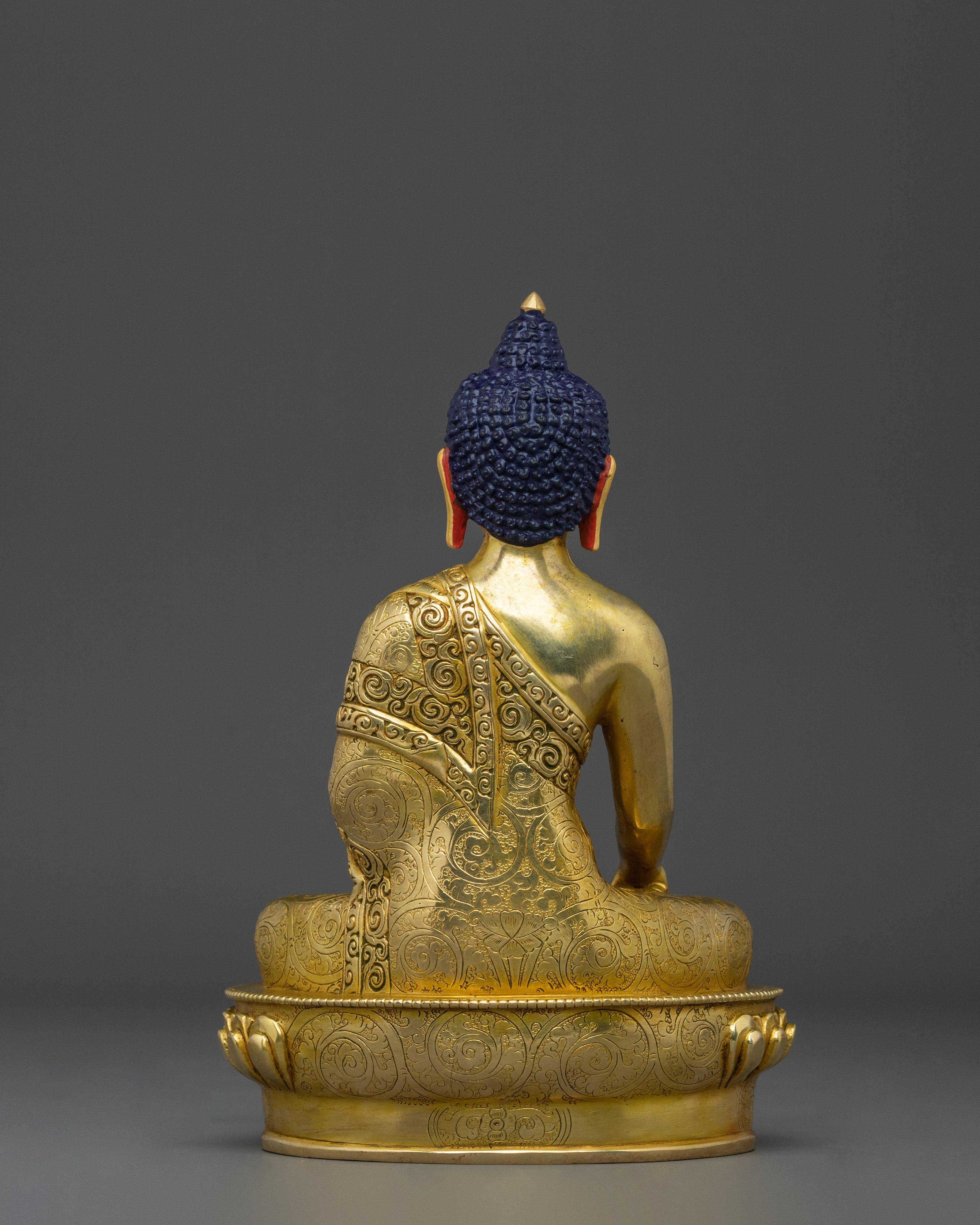 Shakyamuni Buddha Sacred Awakening Statue | Tibetan Buddhist Enlightened Figure