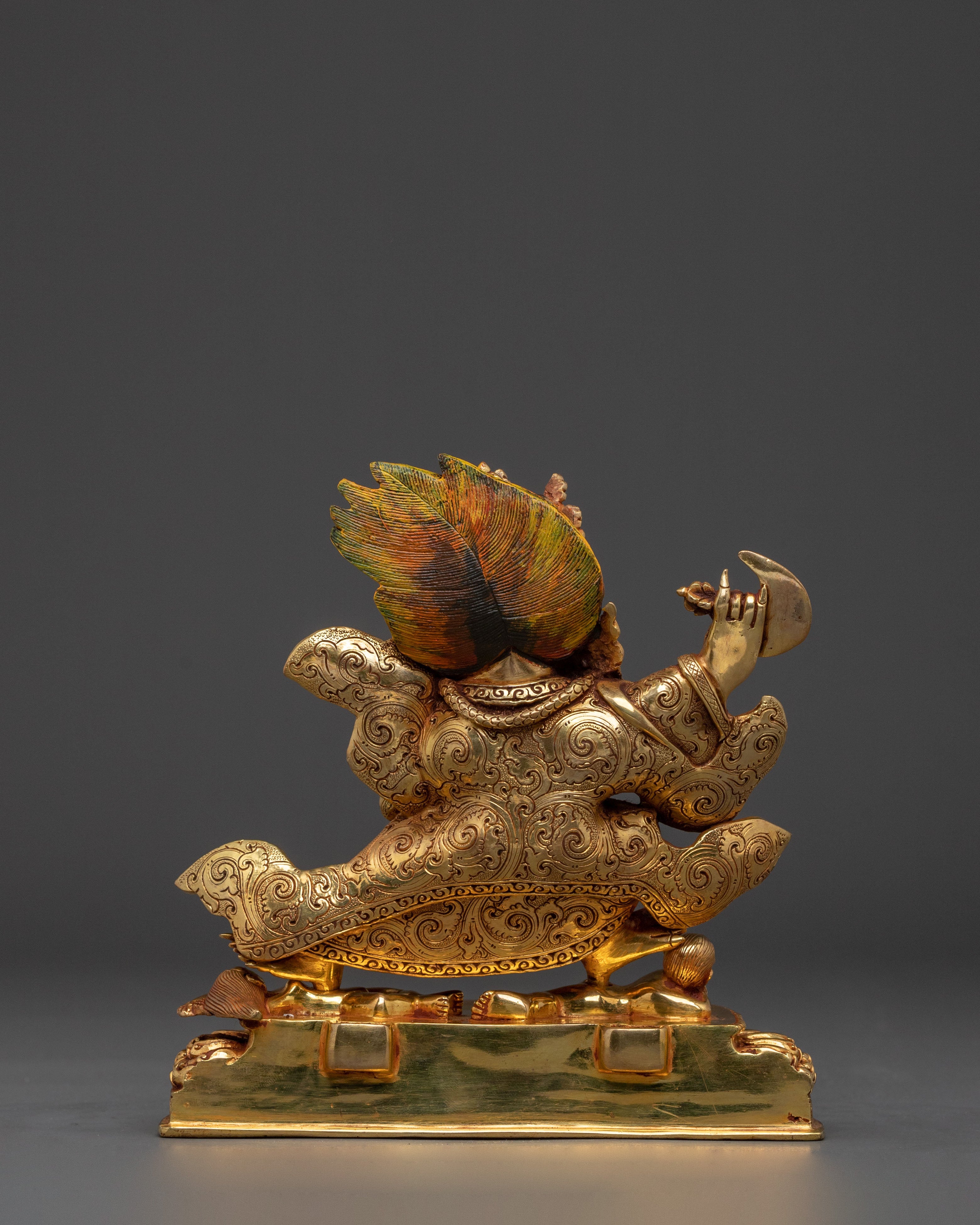 Mahakala Bernakchen Sculpture | Protector Deity