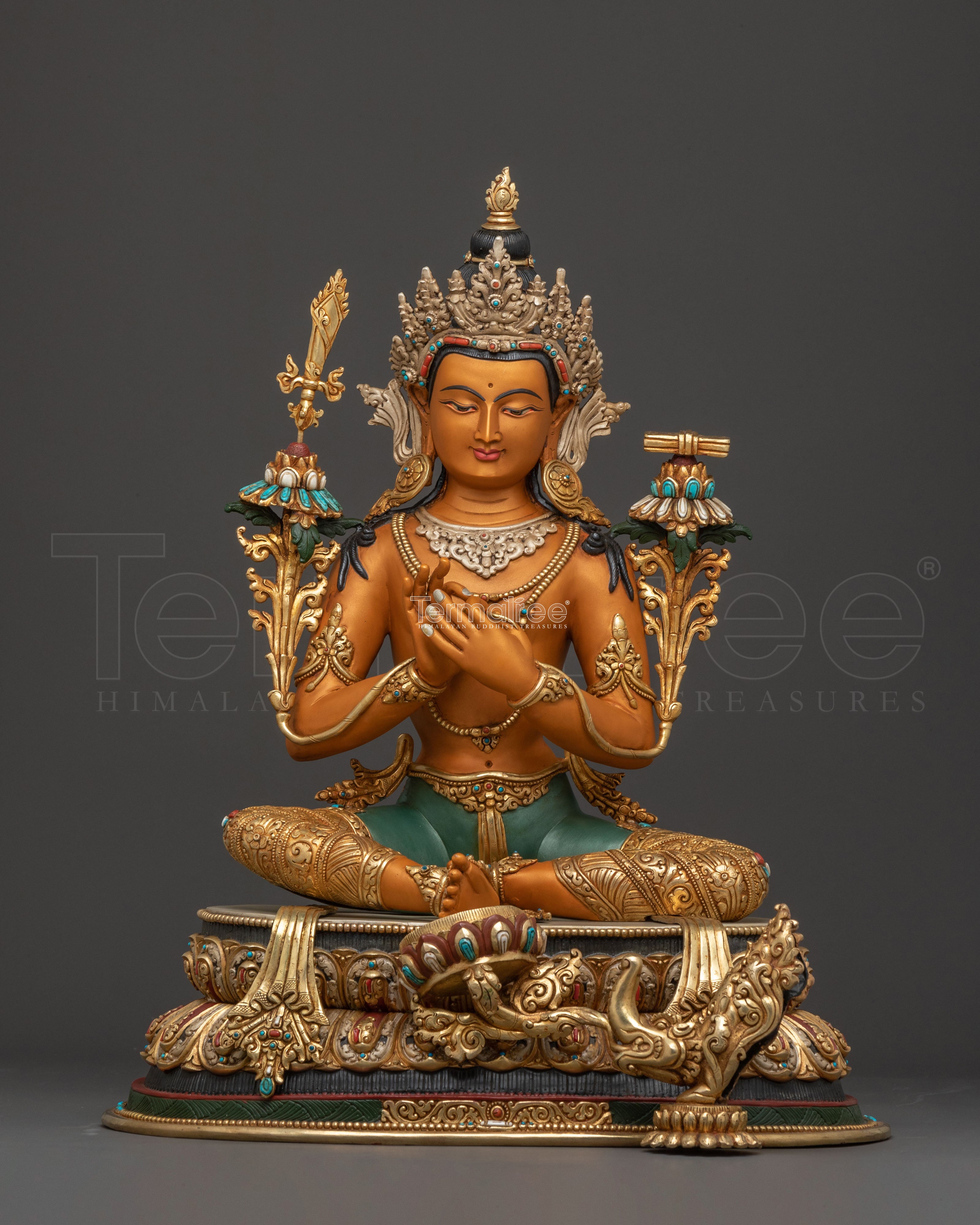Tikshna Manjushri Statue 