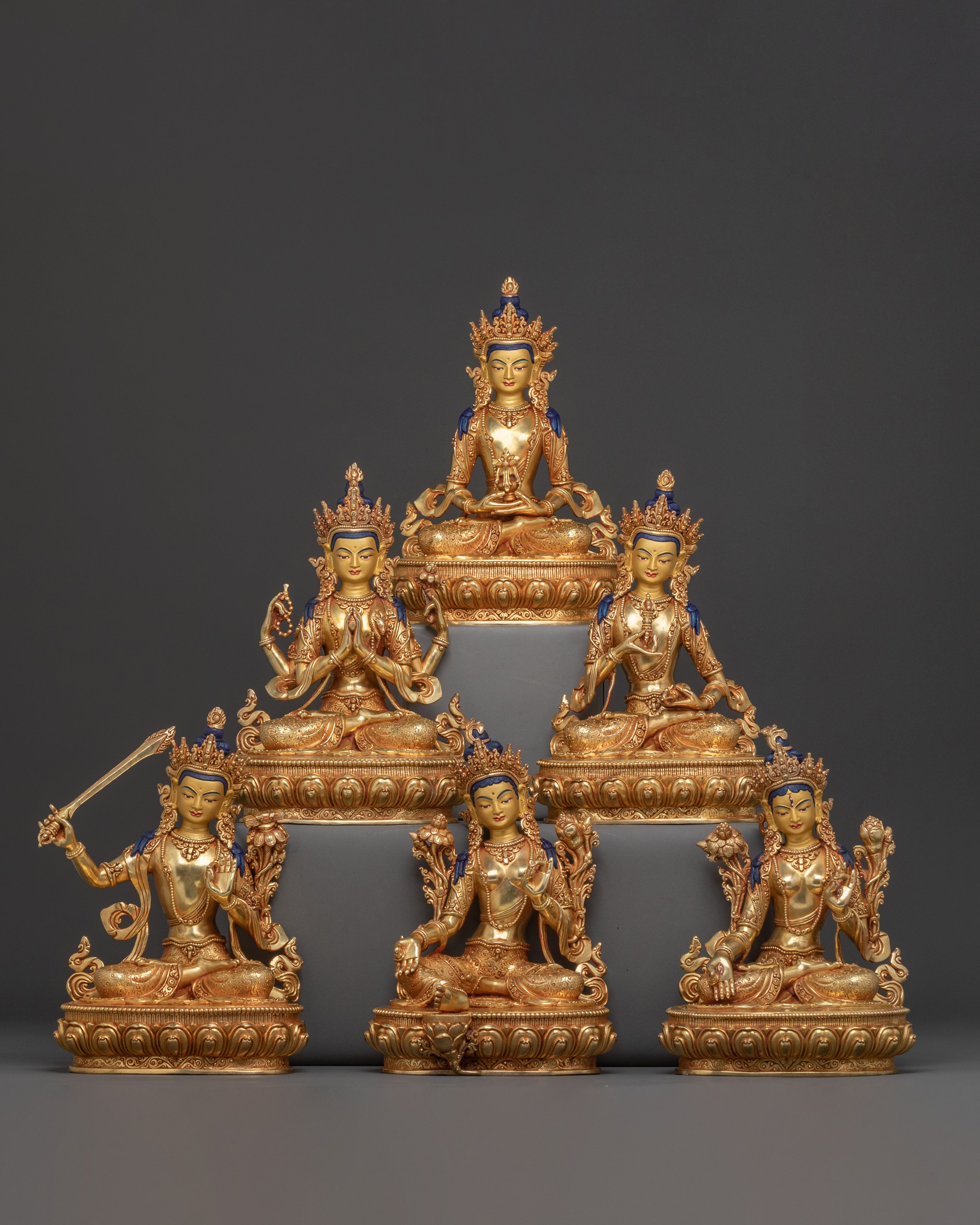 Six Bodhisattvas Statue 