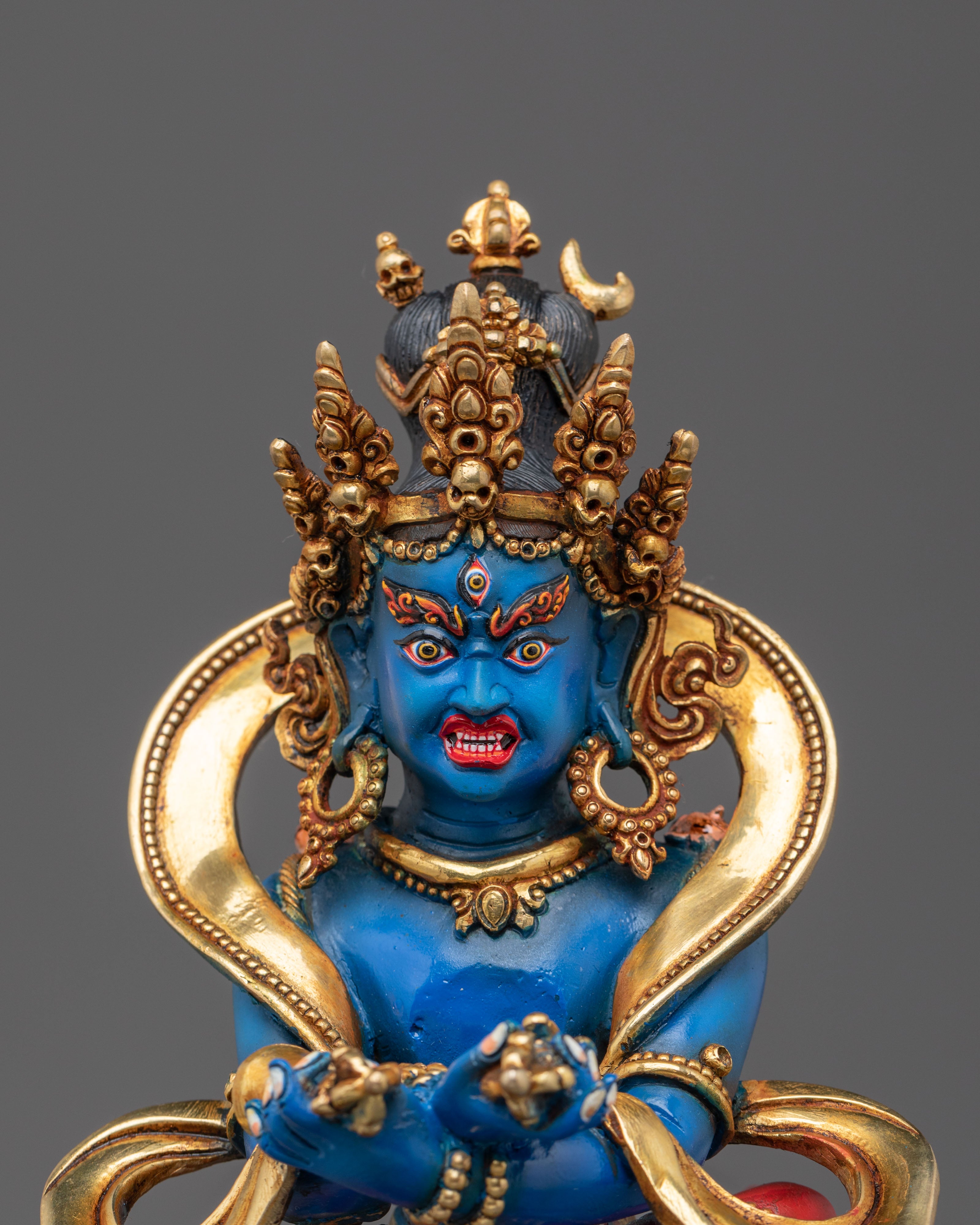 Chakrasamvara Copper Sculpture | Home Decor
