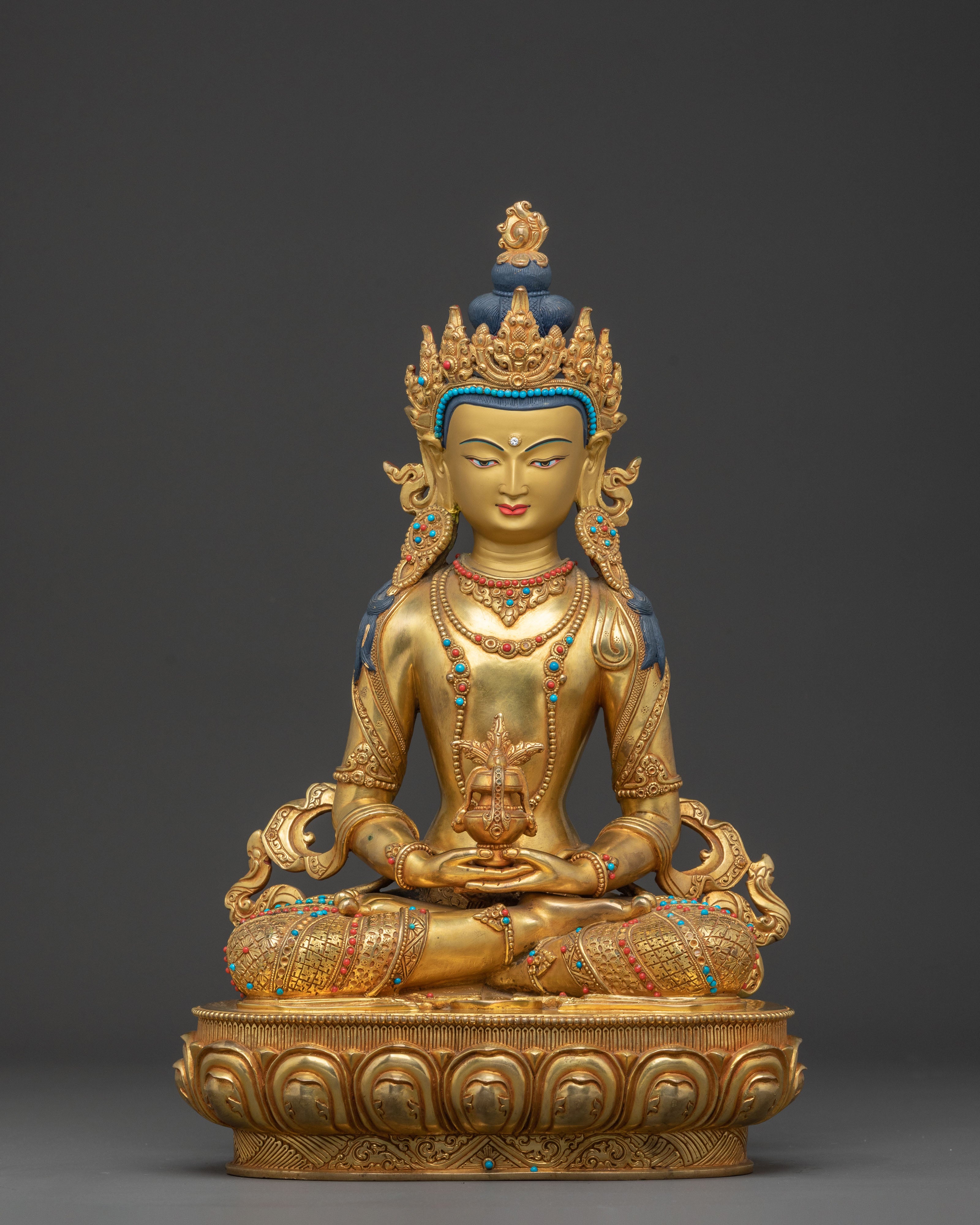 The Eternal Buddha Amitayus Statue | Long Life Buddha for Home Decor