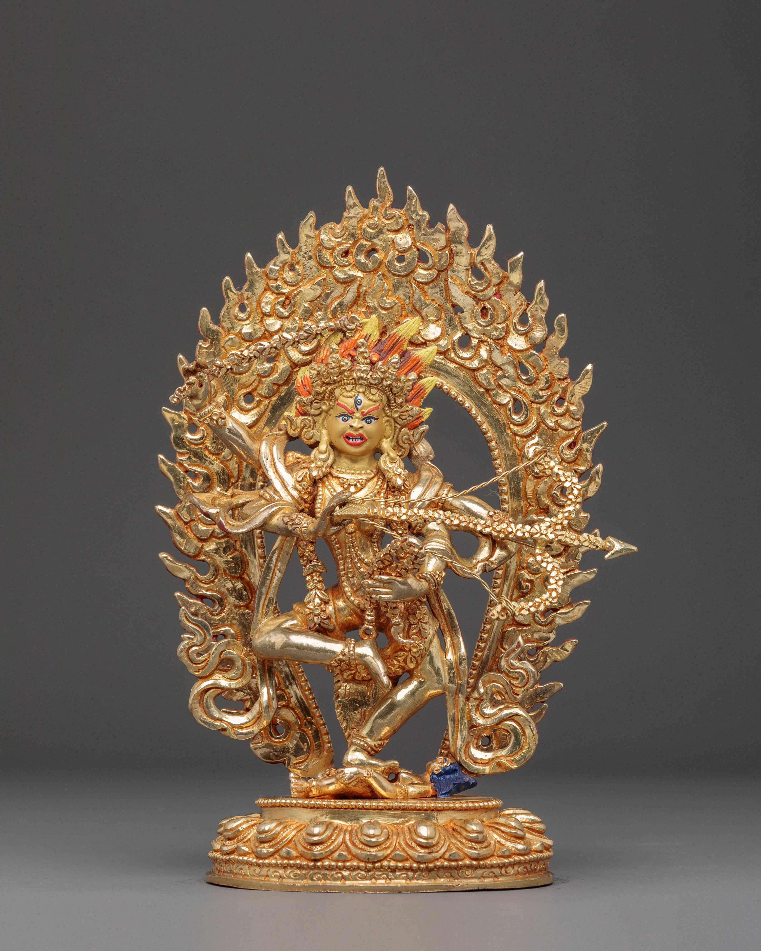 Golden Statue of Dakini Kurukulla 