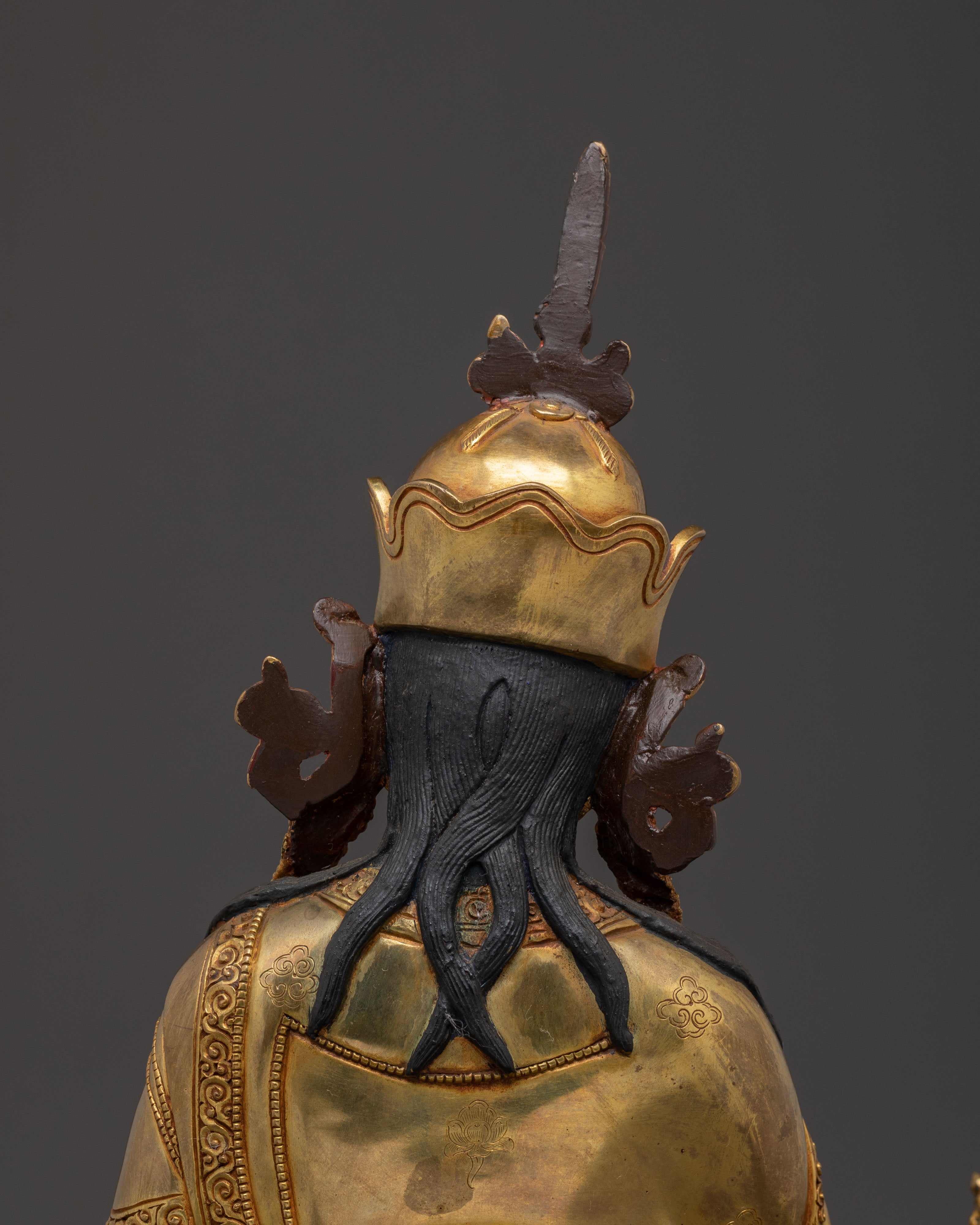 Guru Rinpoche Golden Statue | Precious Teacher