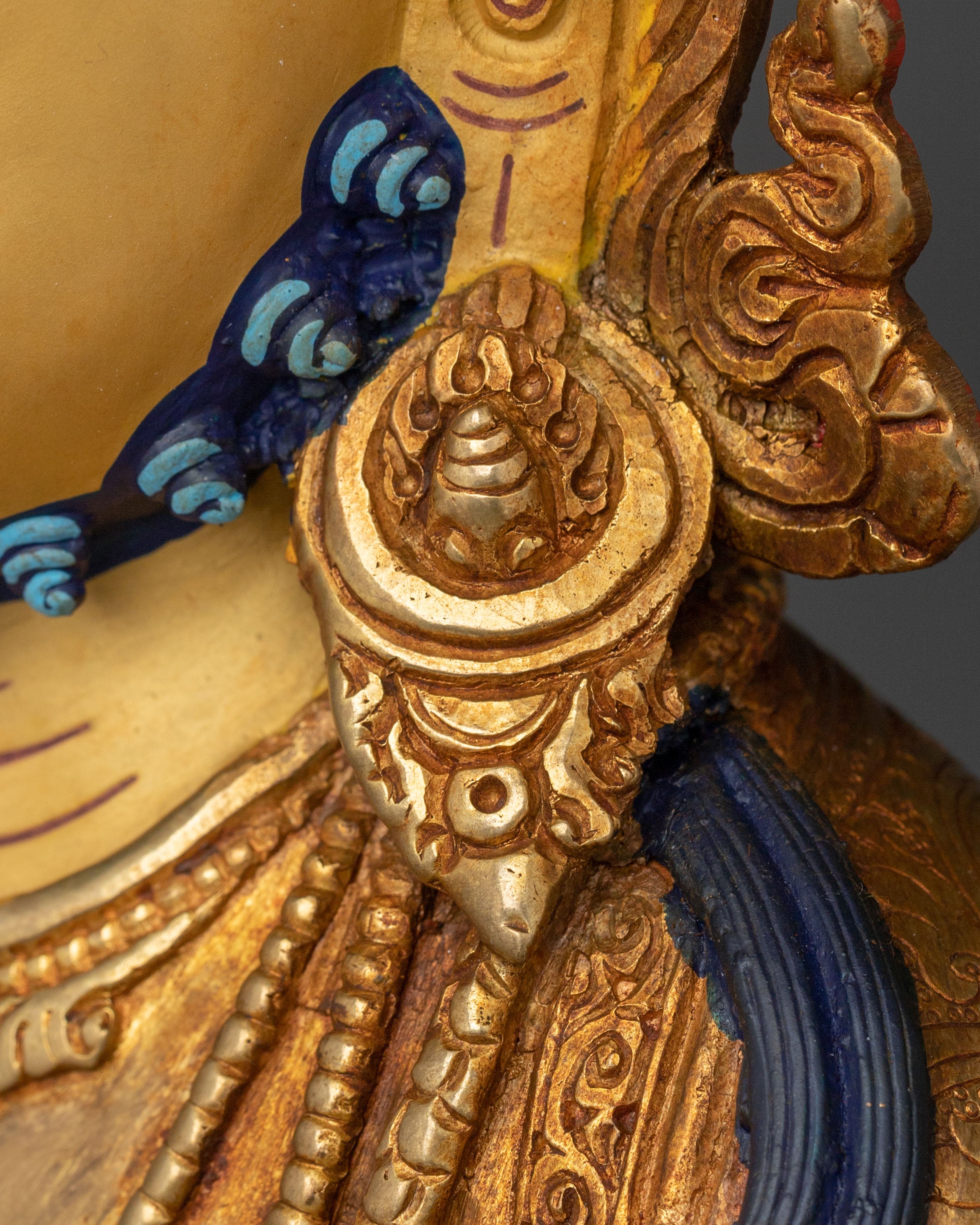 Tibetan Wealth God Dzambhala Sculpture | Representing Abundance