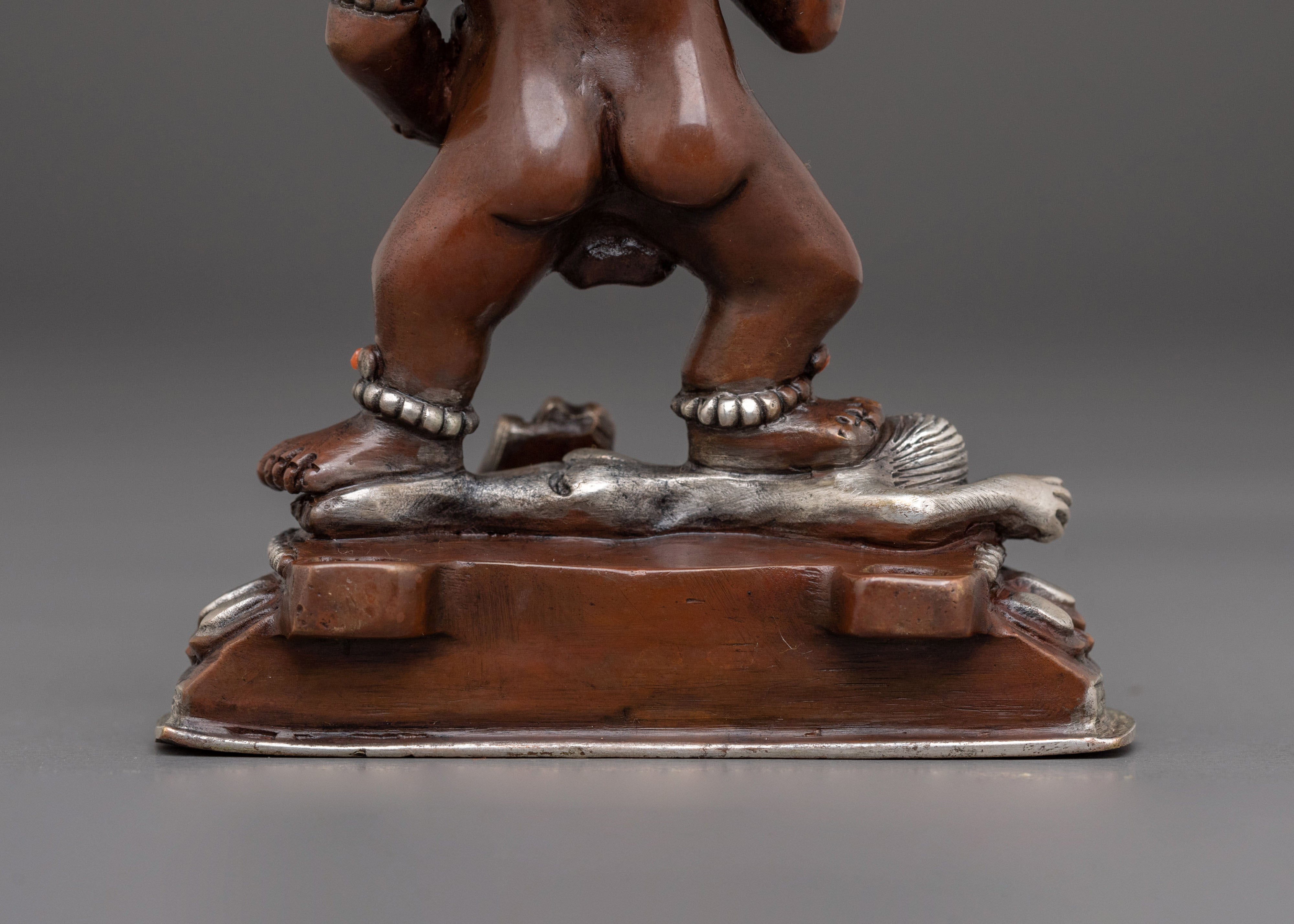Black Dzambhala Sculpture | Wealth Deity