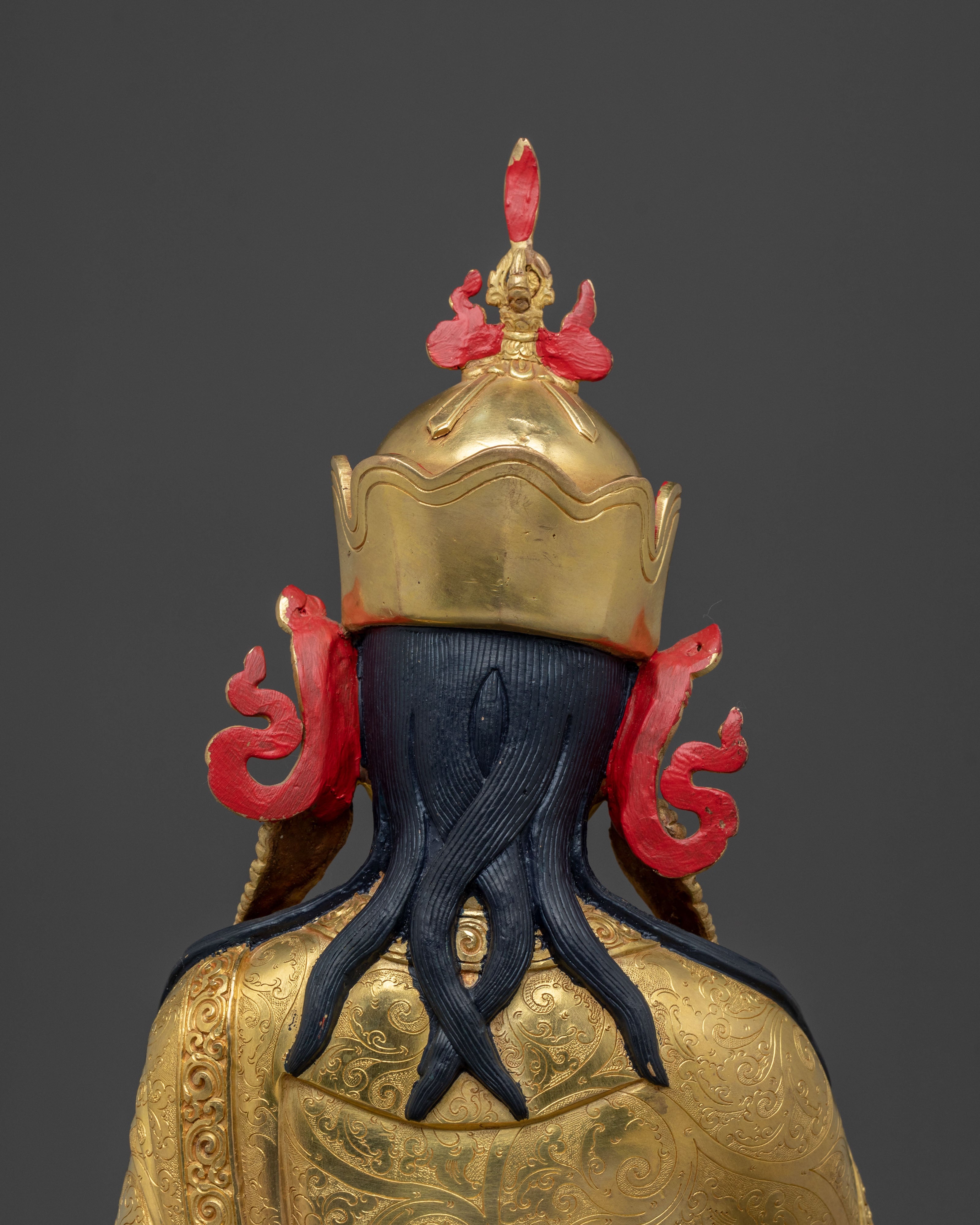 Guru Rinpoche Buddhist Sculpture | Sacred Altar Statue