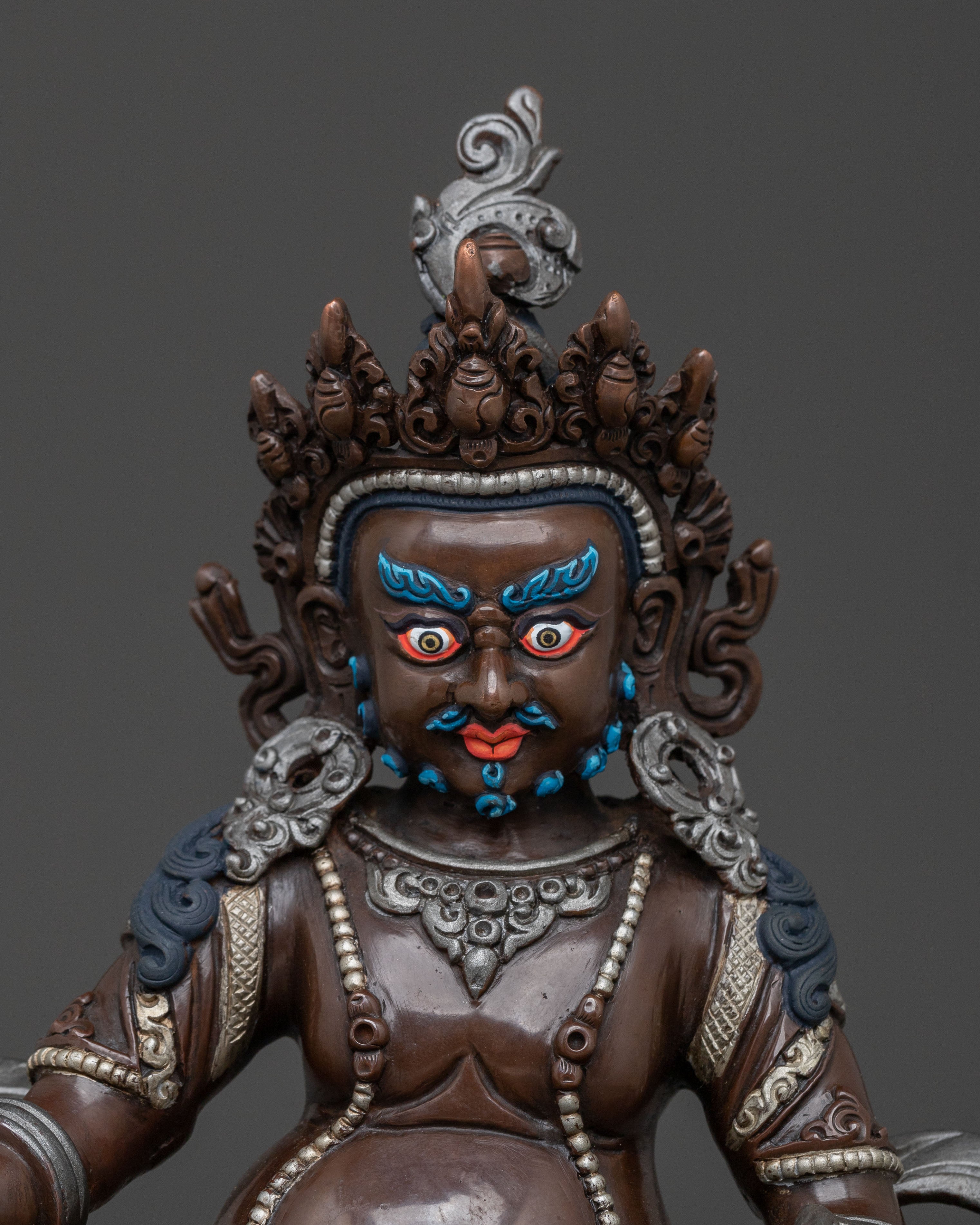 Buddhist Wealth God Dzambhala Statue | Spiritual Decor