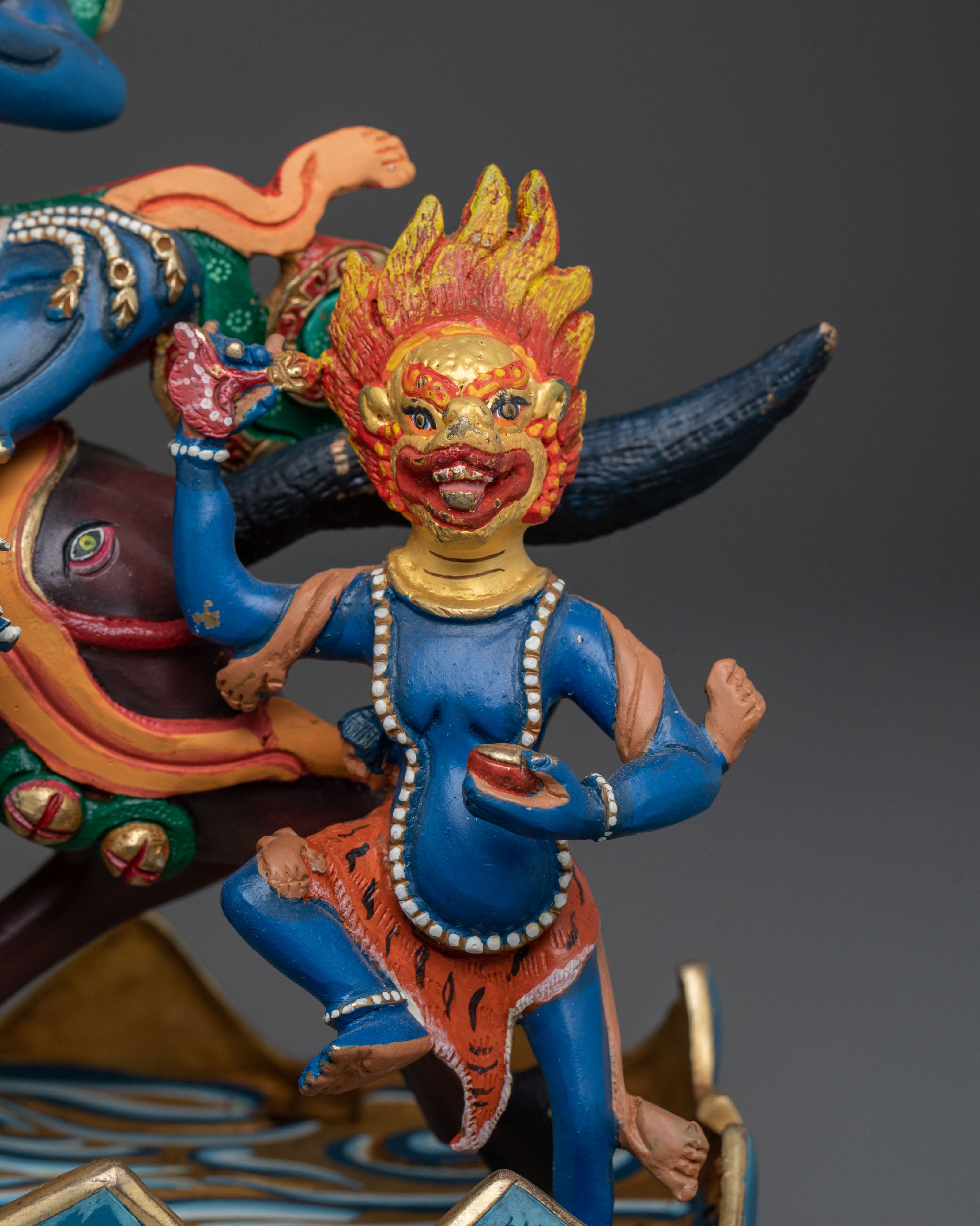 Palden Lhamo Figurine | Tibetan Buddhist Protector