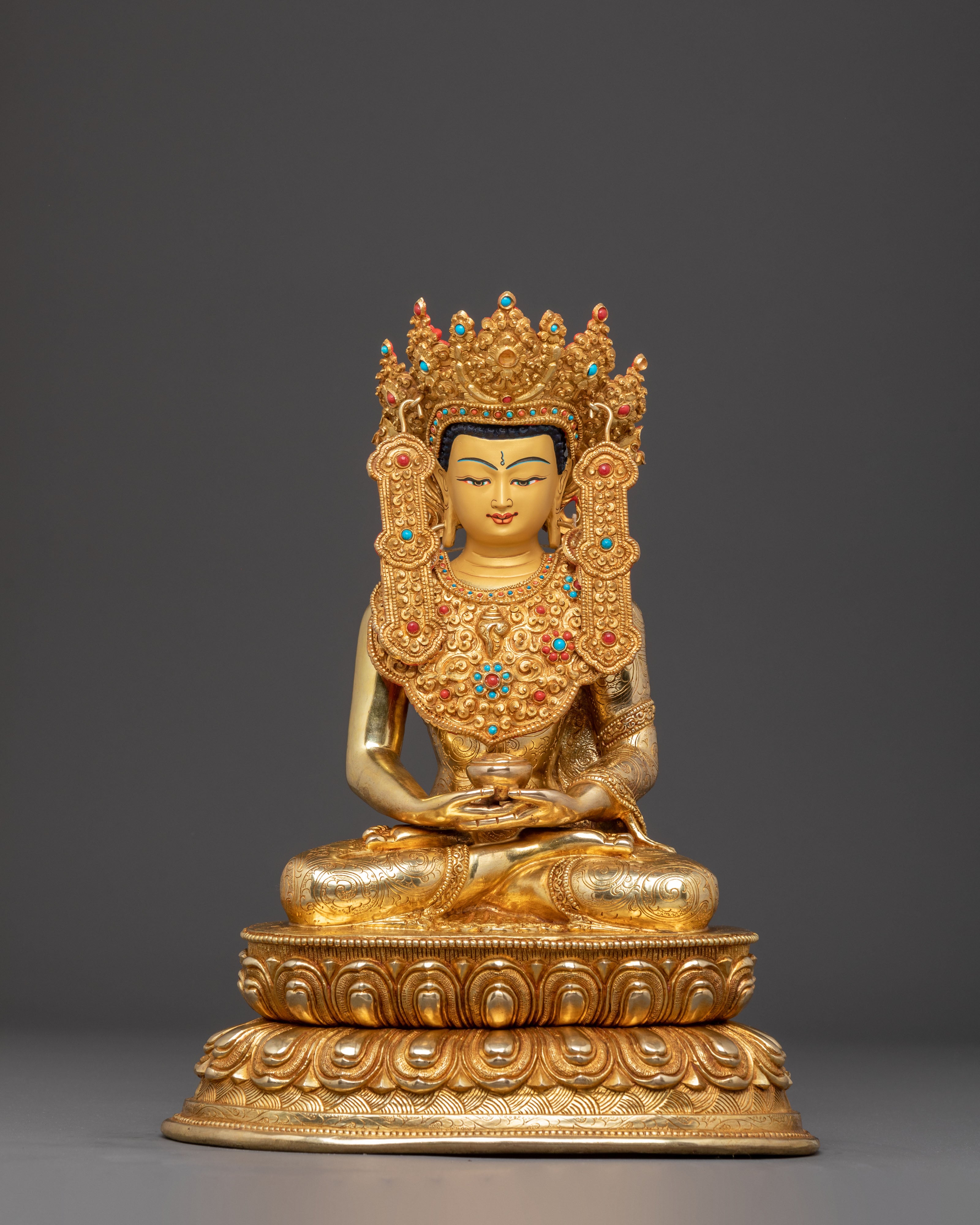 Magnificent Statue of Amitabha Pure Land Buddha 
