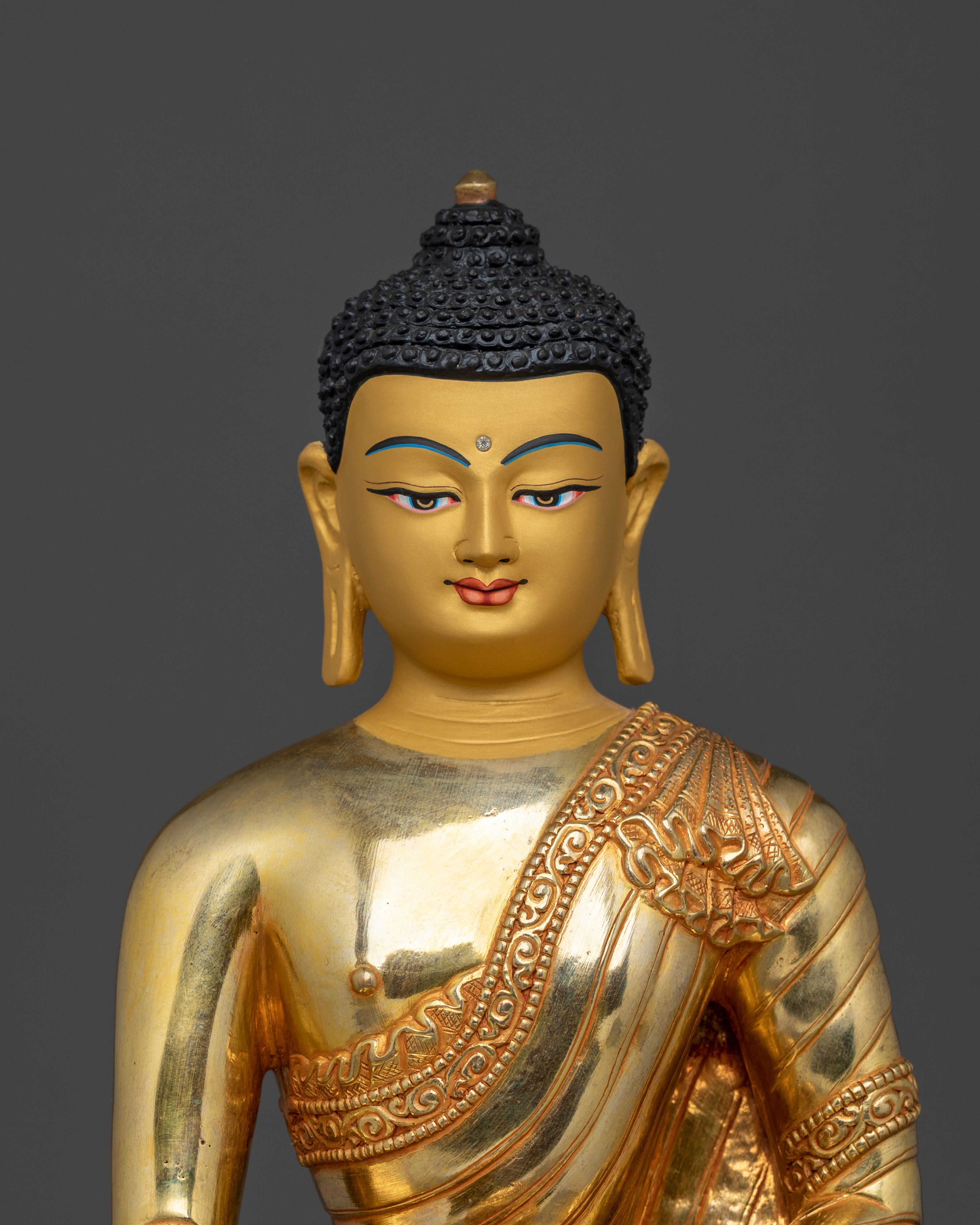 Handmade Shakyamuni Buddha Sculpture | Home Decor