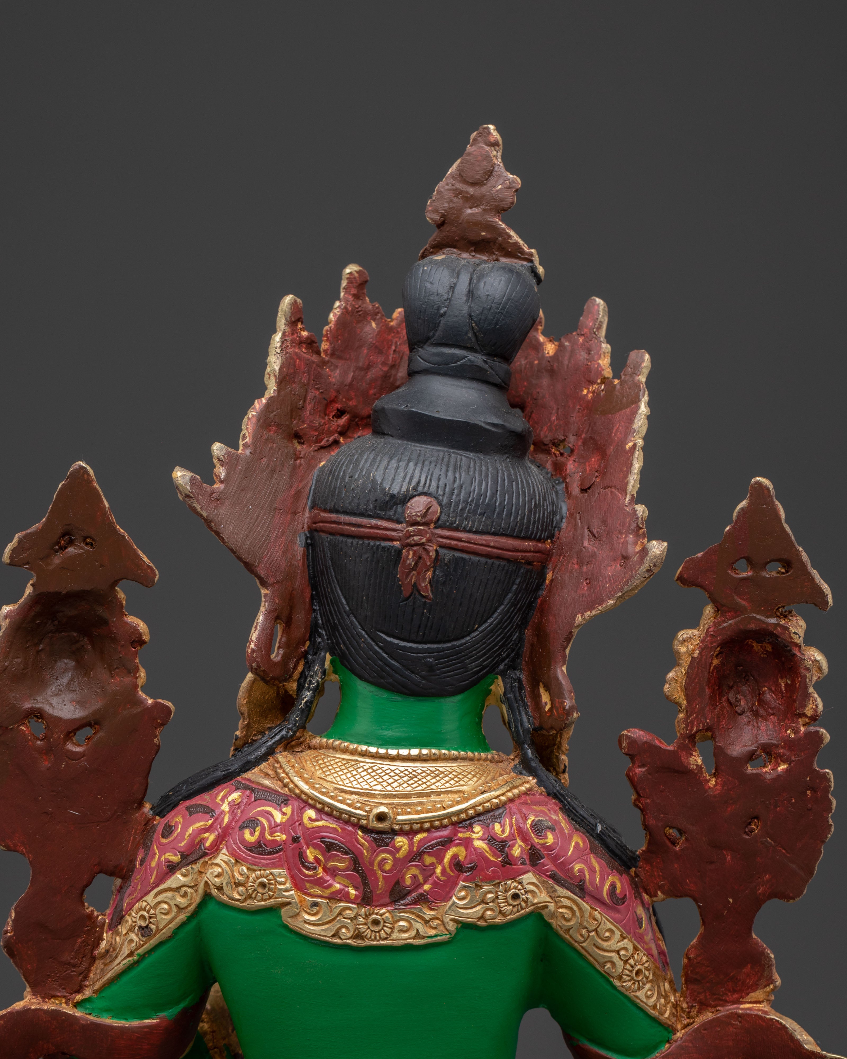 Protector Green Tara Statue – Meditational Decor
