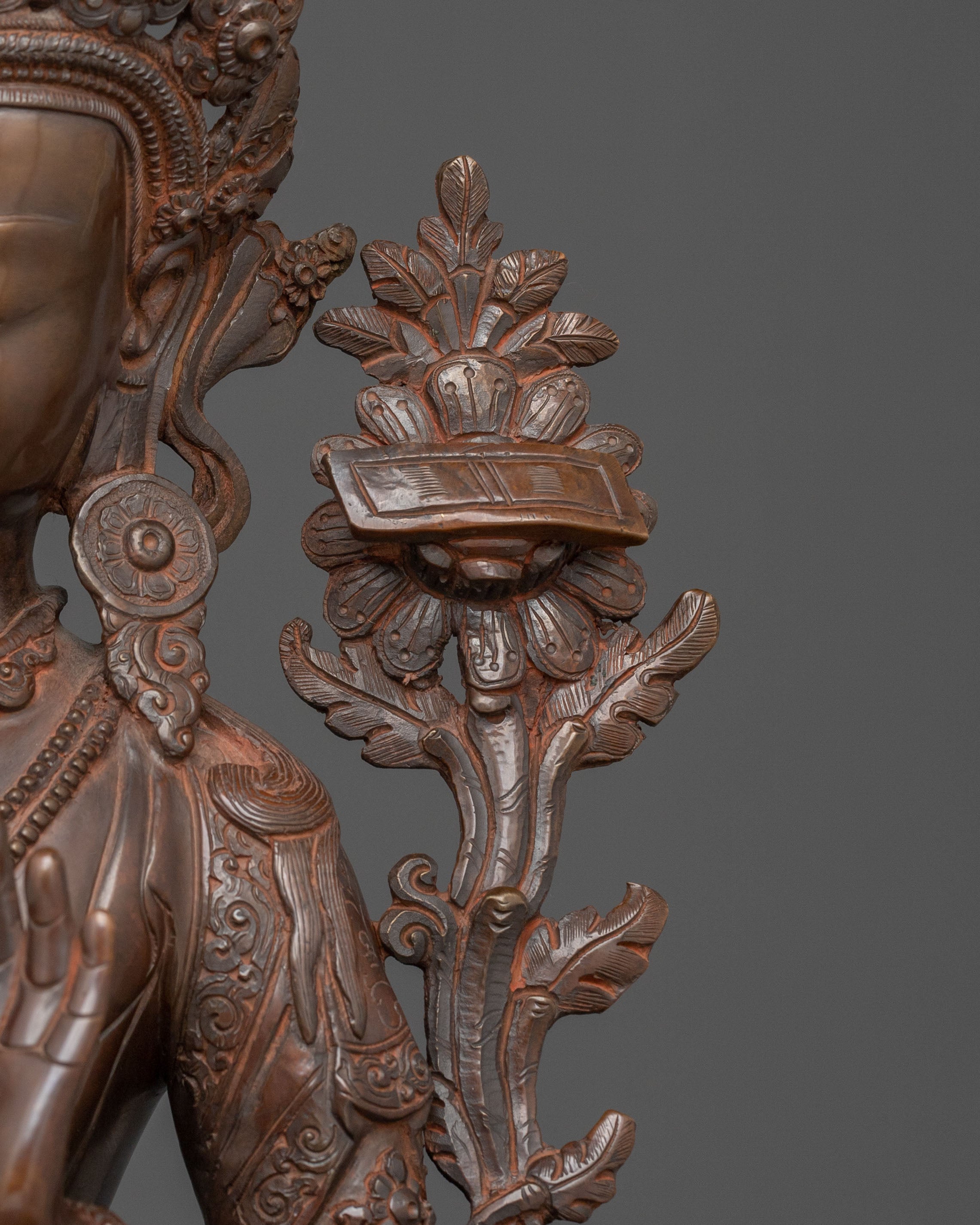 Manjushri Statue of Sacred Wisdom | Meditation Altar Sculpture