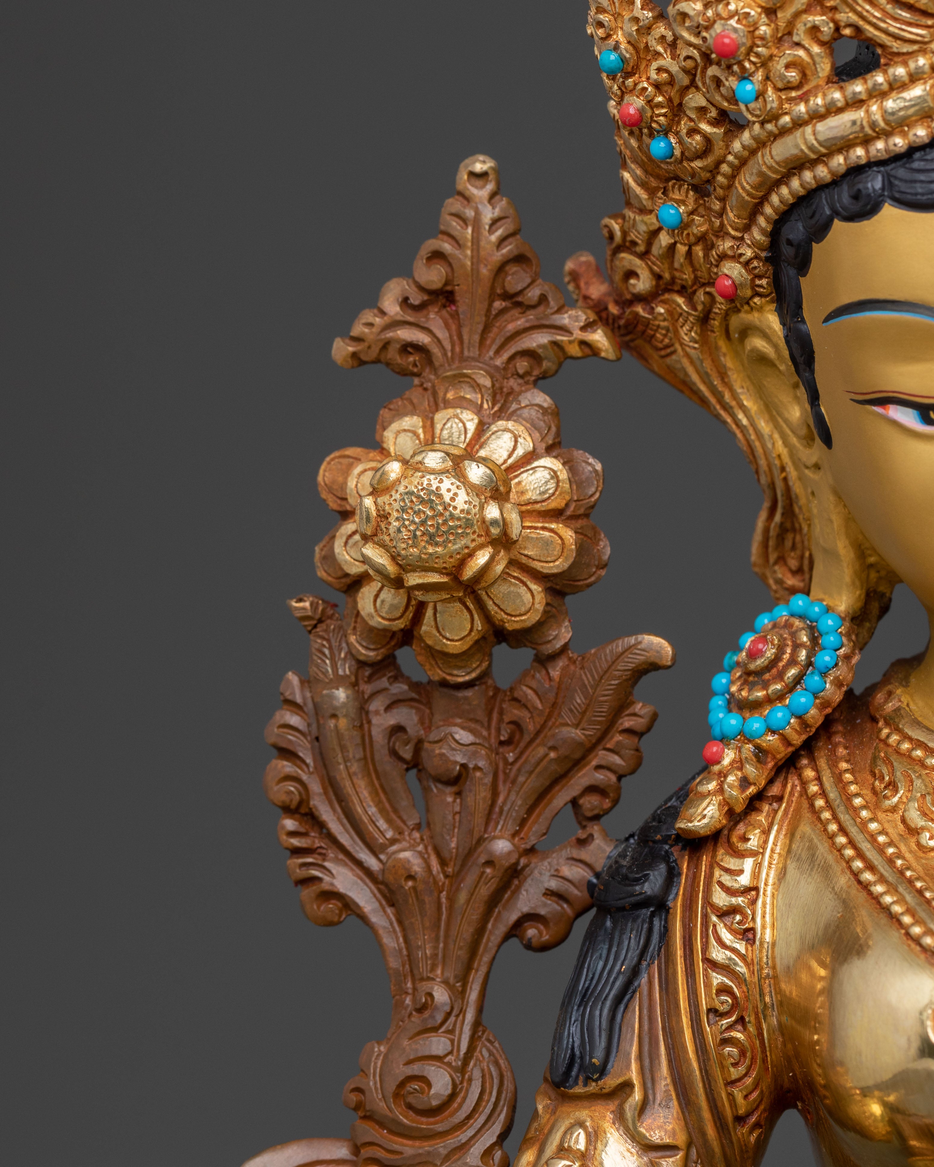Guardian Green Tara Statue | Goddess of Compassion