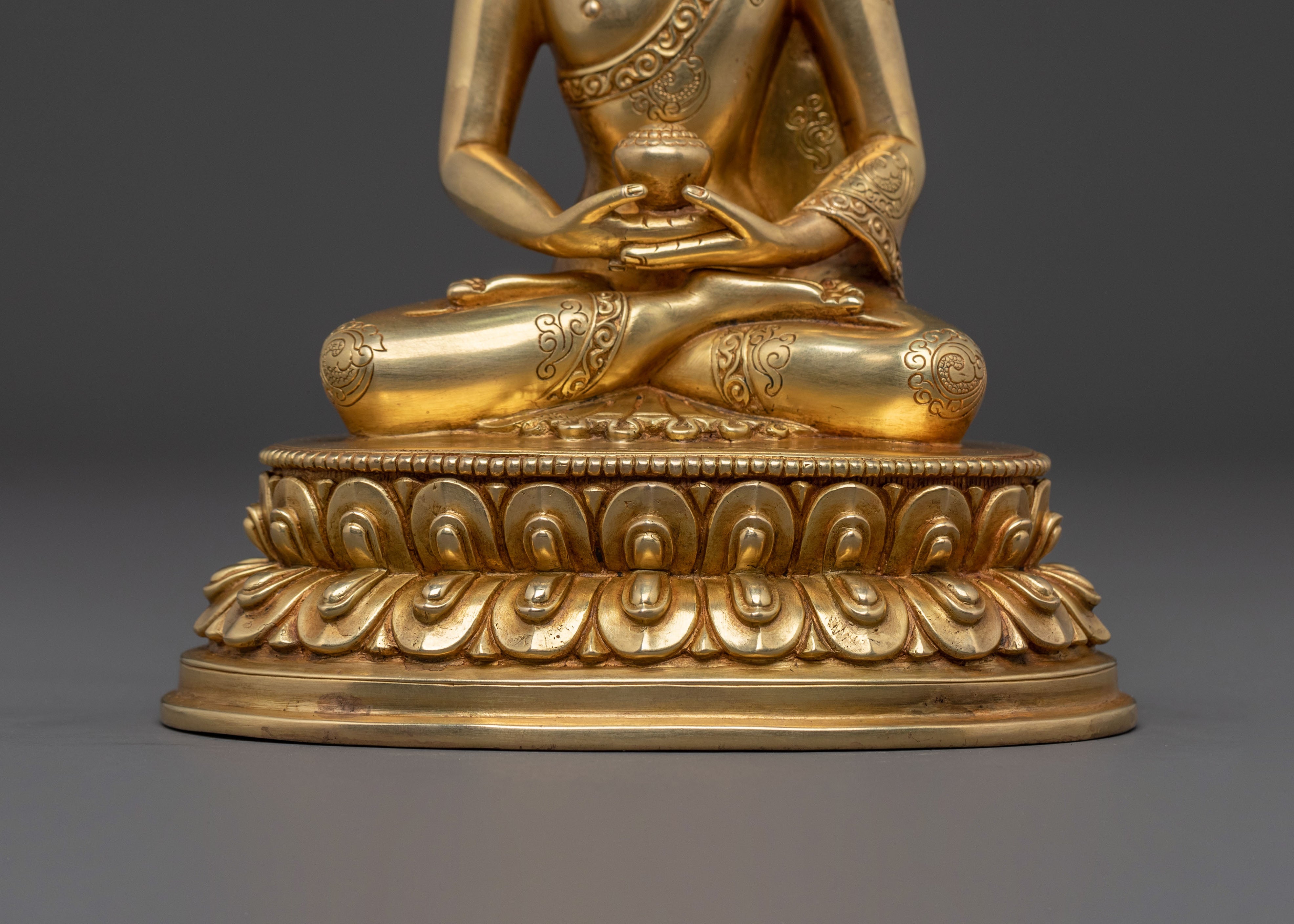 Amitabha Buddha Statue with Crown | Celestial Buddha