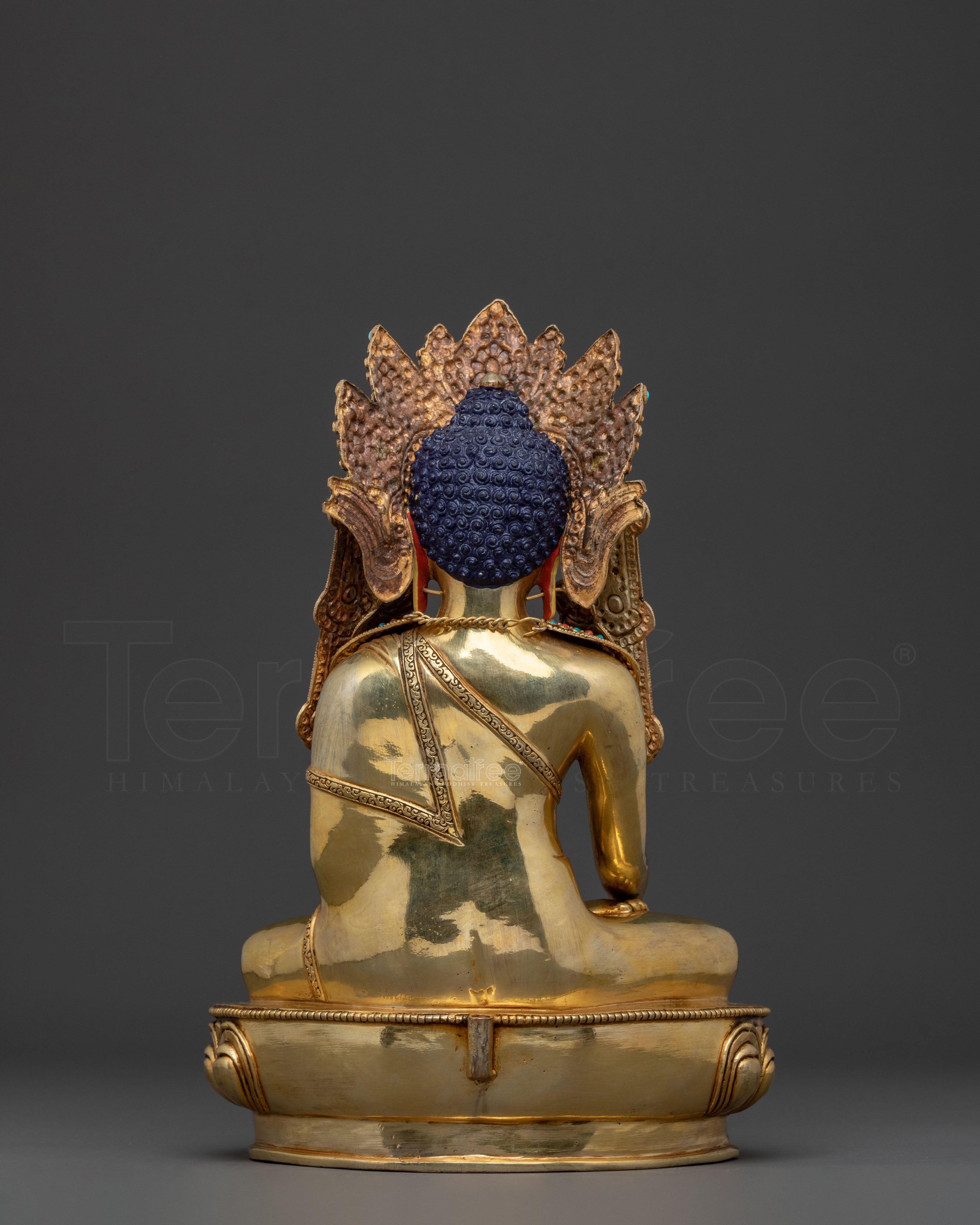 Crown Shakyamuni Buddha Statue | Spiritual Awakening