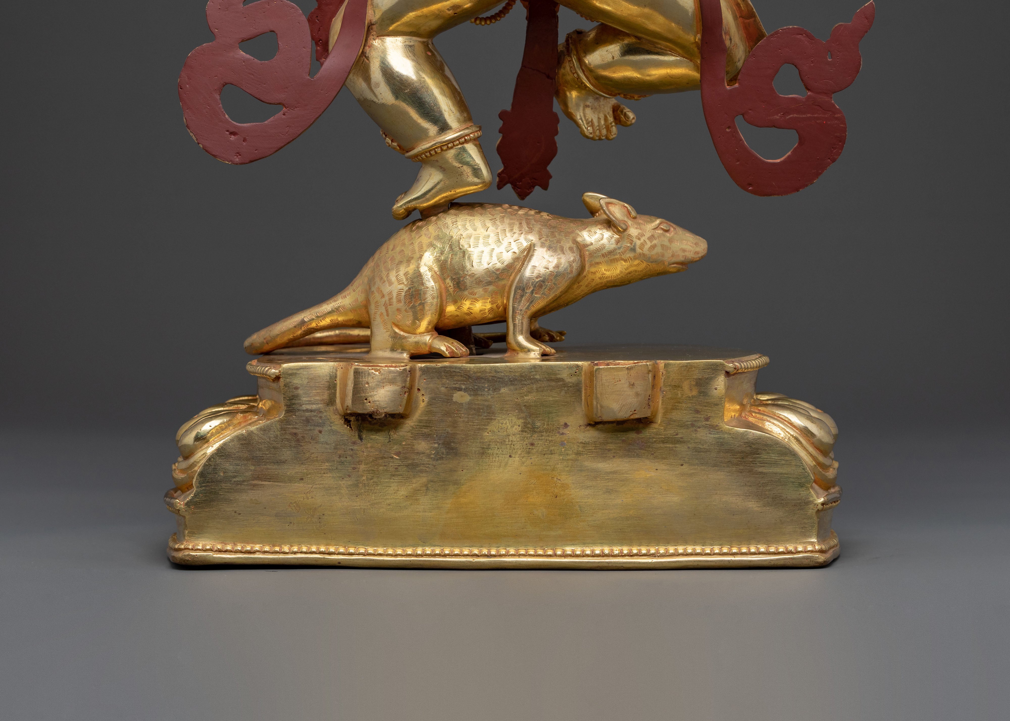 Hindu God Ganesh Blessing Statue | Sacred Figurine