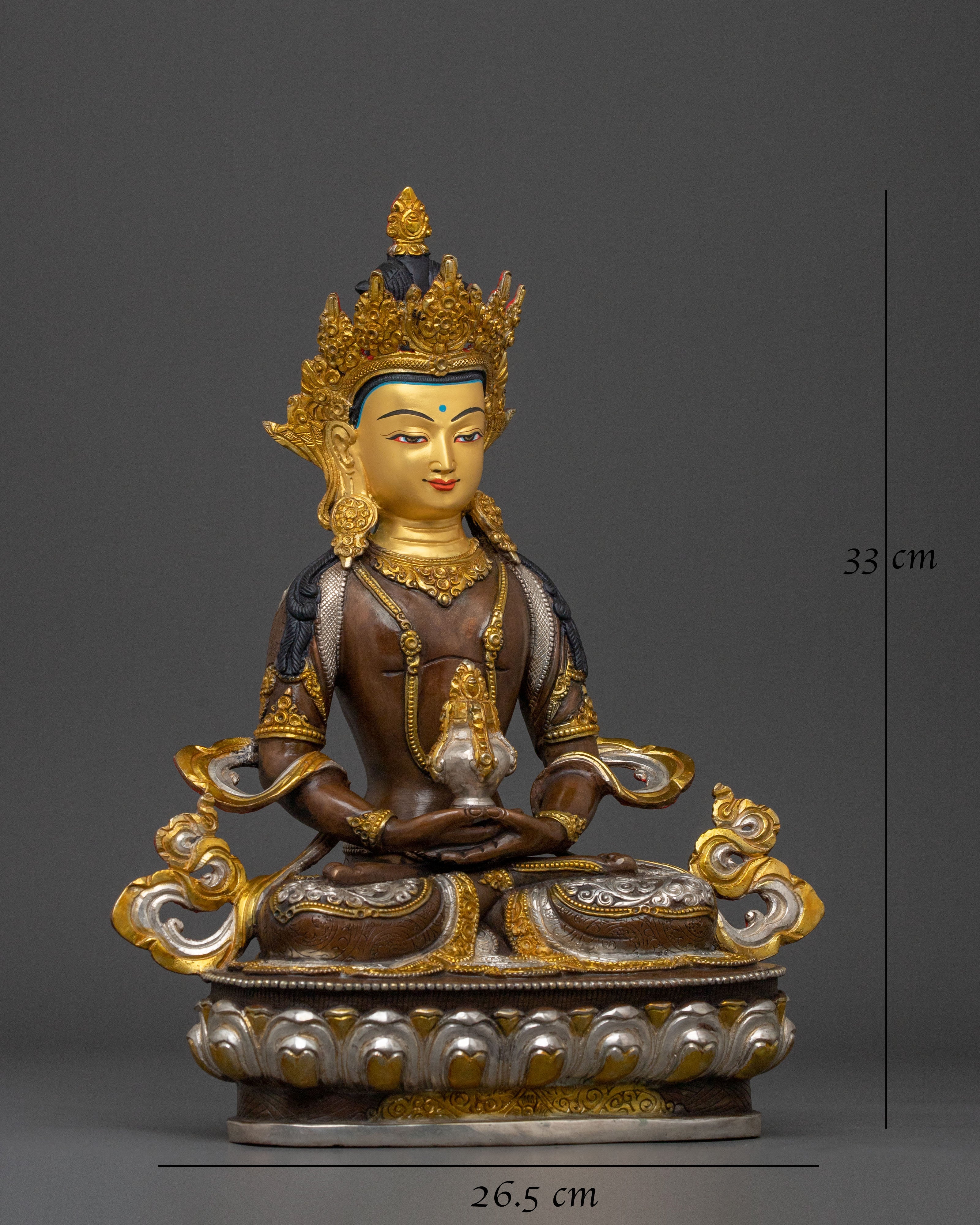 Amitayus Statue Divine Longevity | Symbol of Infinite Life and Wisdom