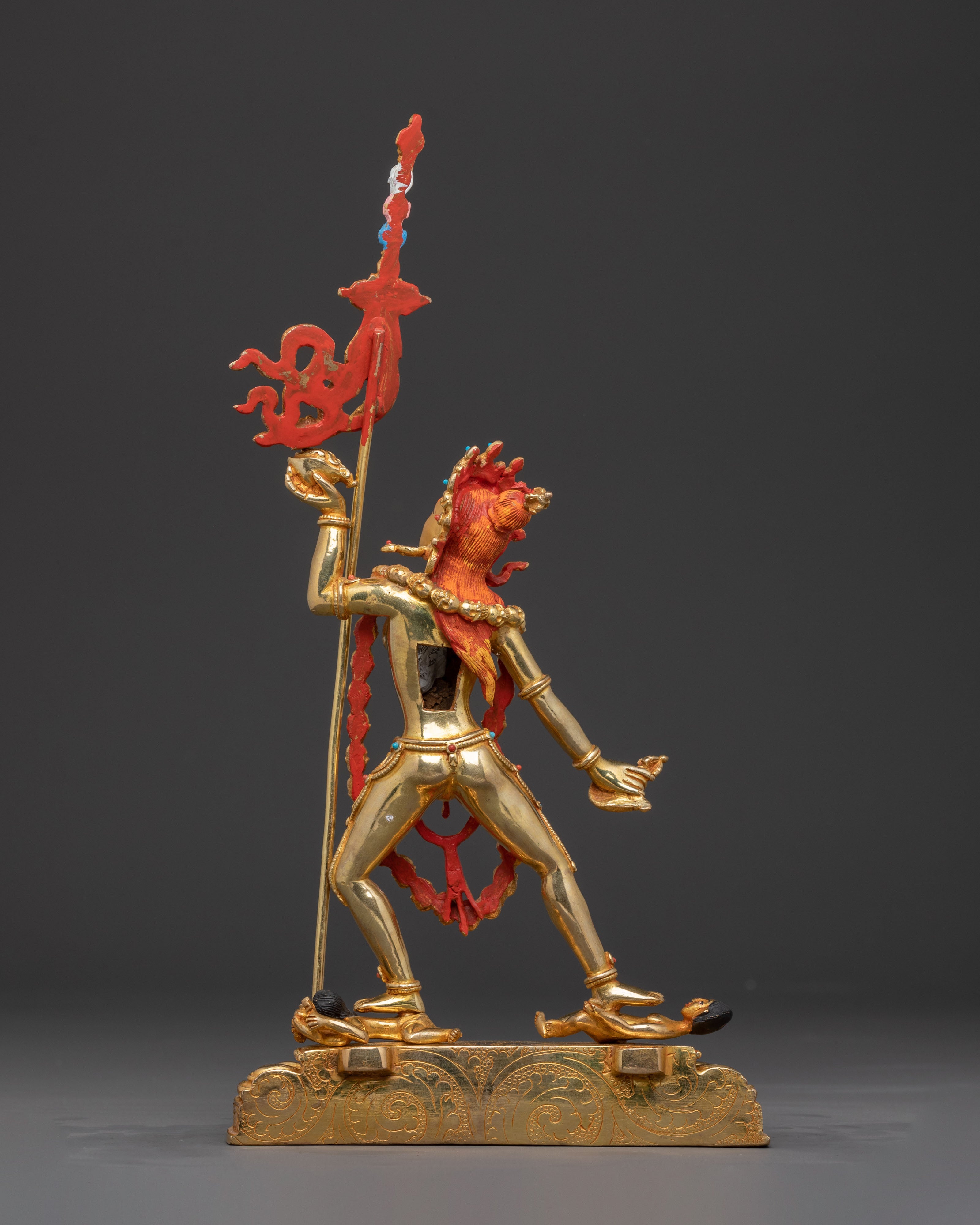 Vajrayogini Tantric Statue | Handcrafted 24K Gold Gilded Statue