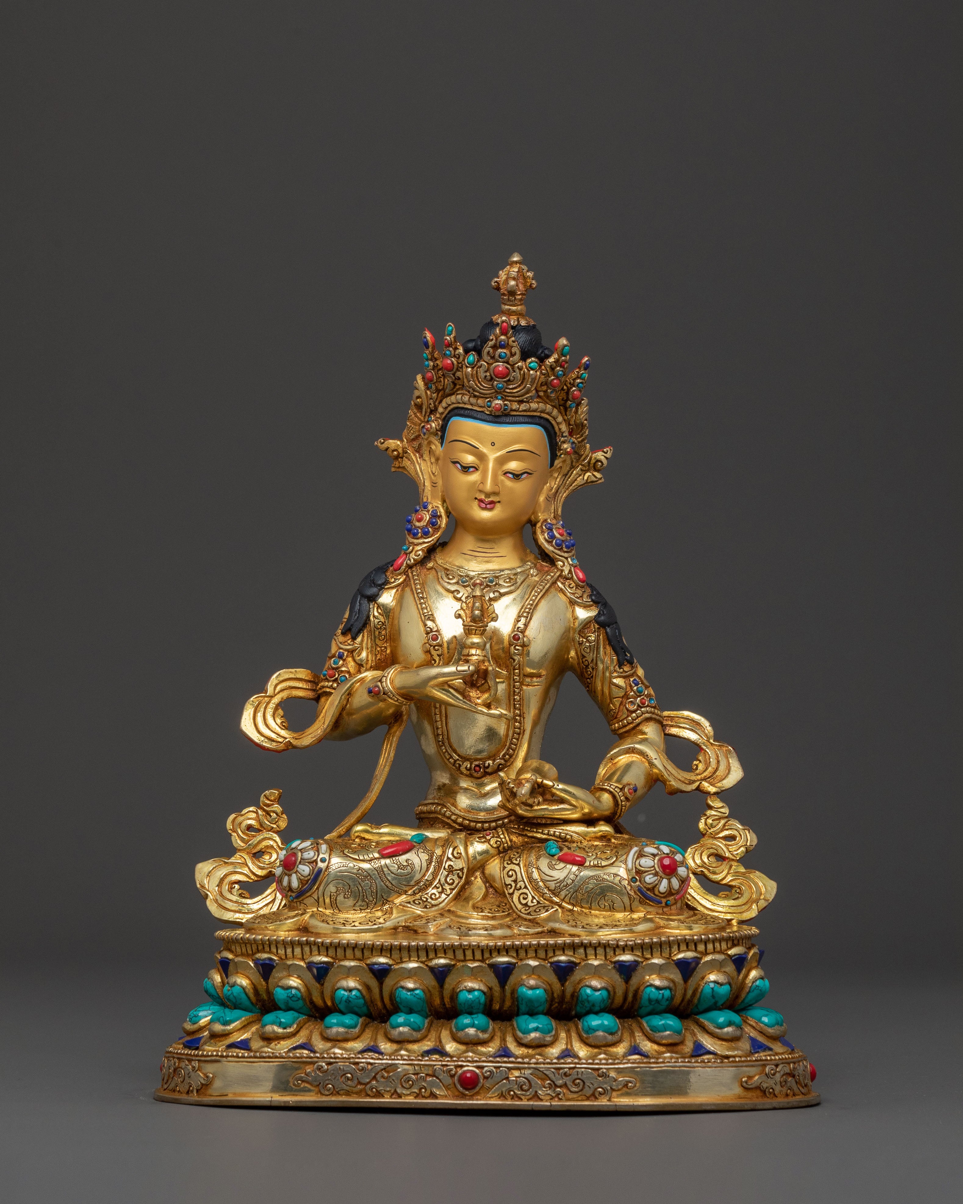 Sacred Vajrasattva Buddha Statue Decor | Home Altar Decor