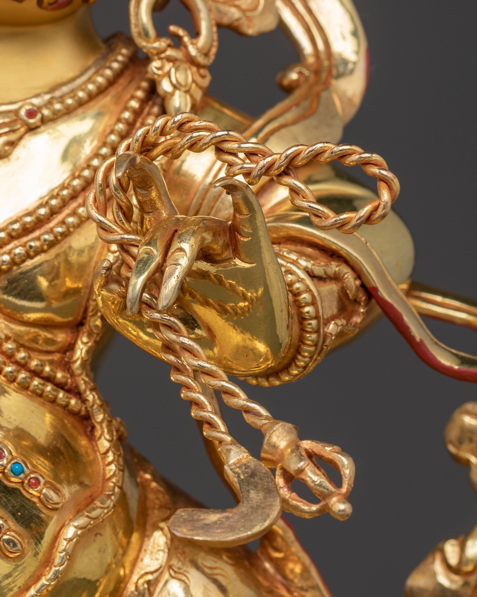 Bodhisattva Vajrapani Sacred Golden Statue