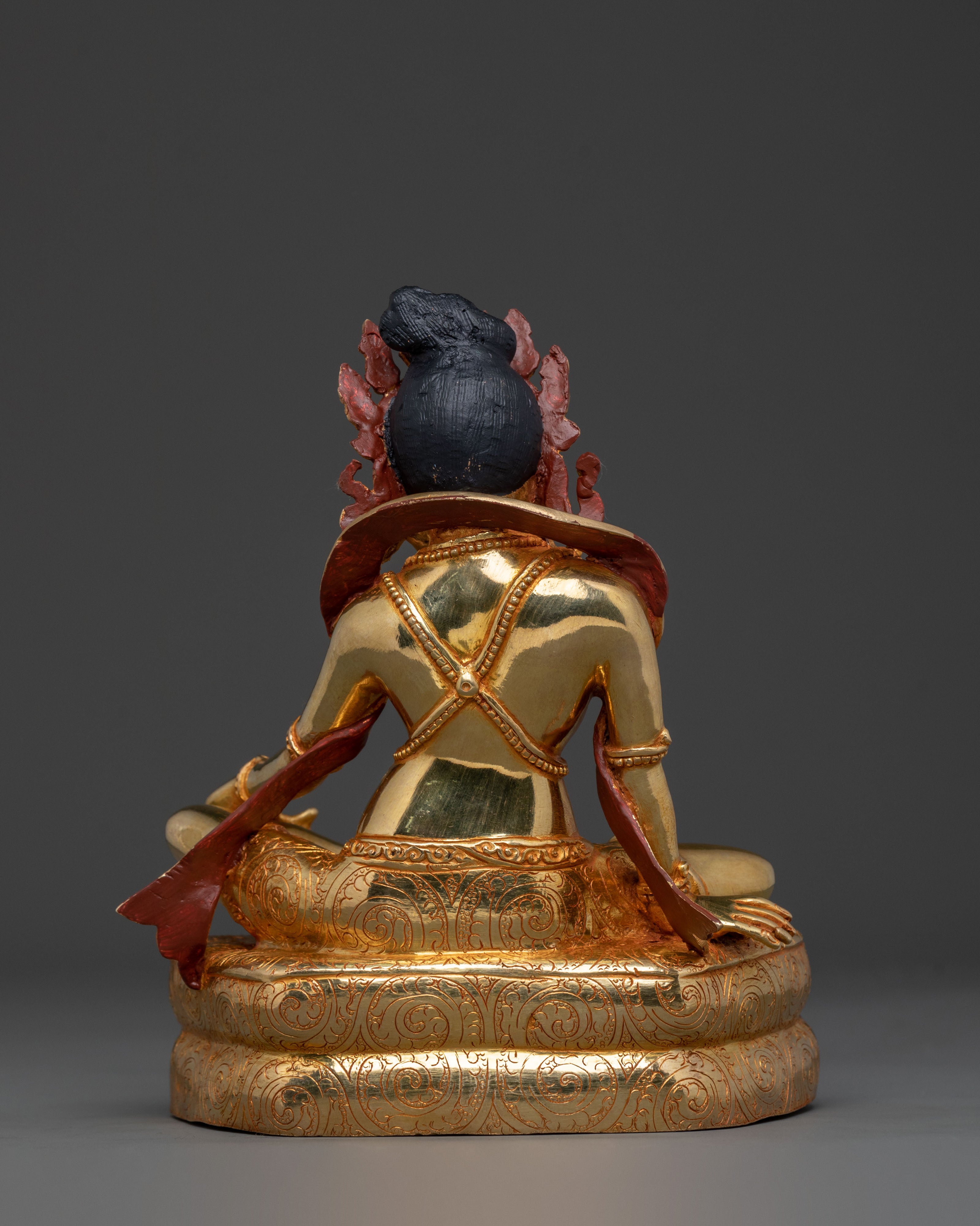 Naropa & Tilopa Statue Set | 24K Gold Gilded Figurines