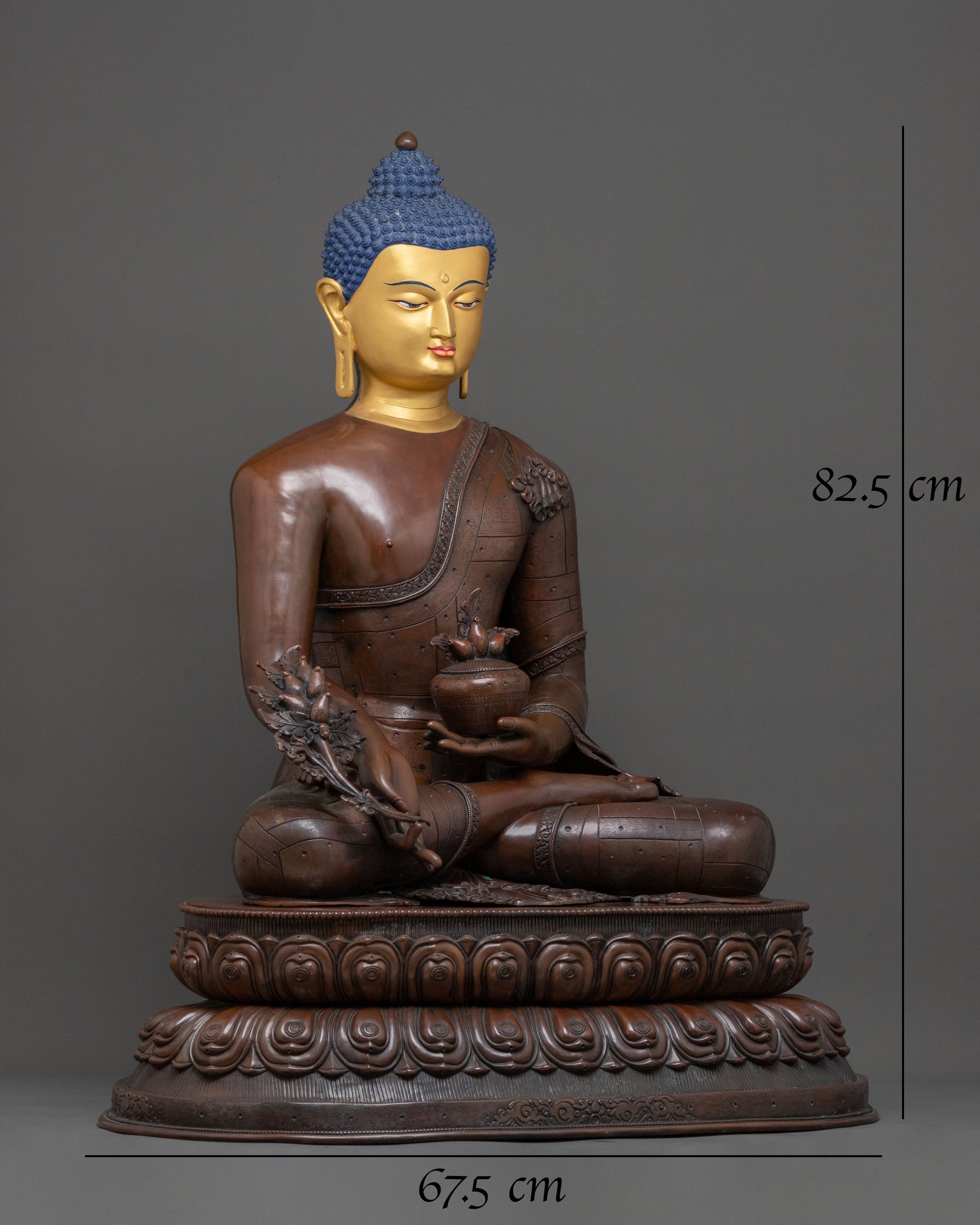 Medicine Buddha Statue | Altar Home Decor