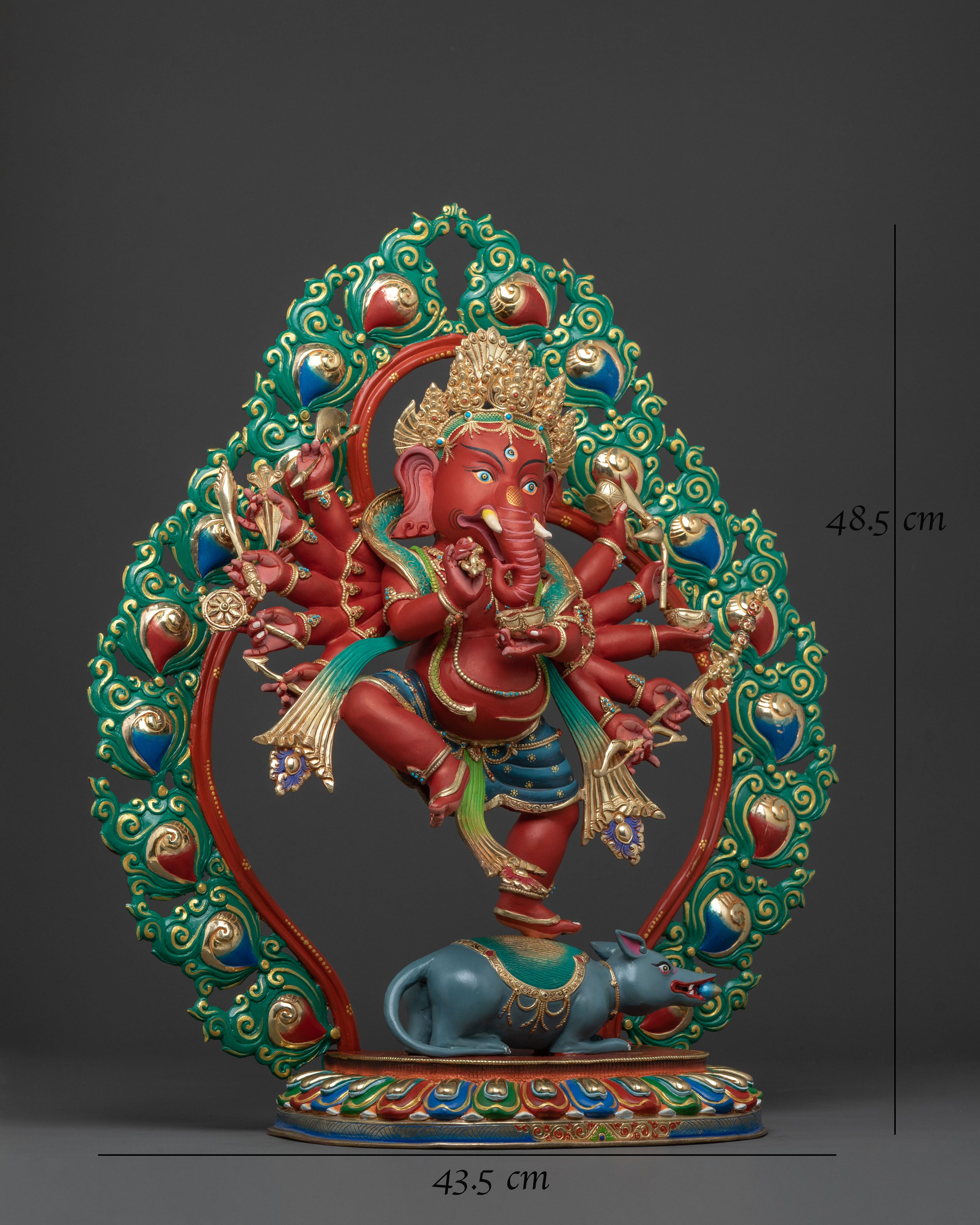 Handcrafted Ganesh God Statue | Altar Home Decor