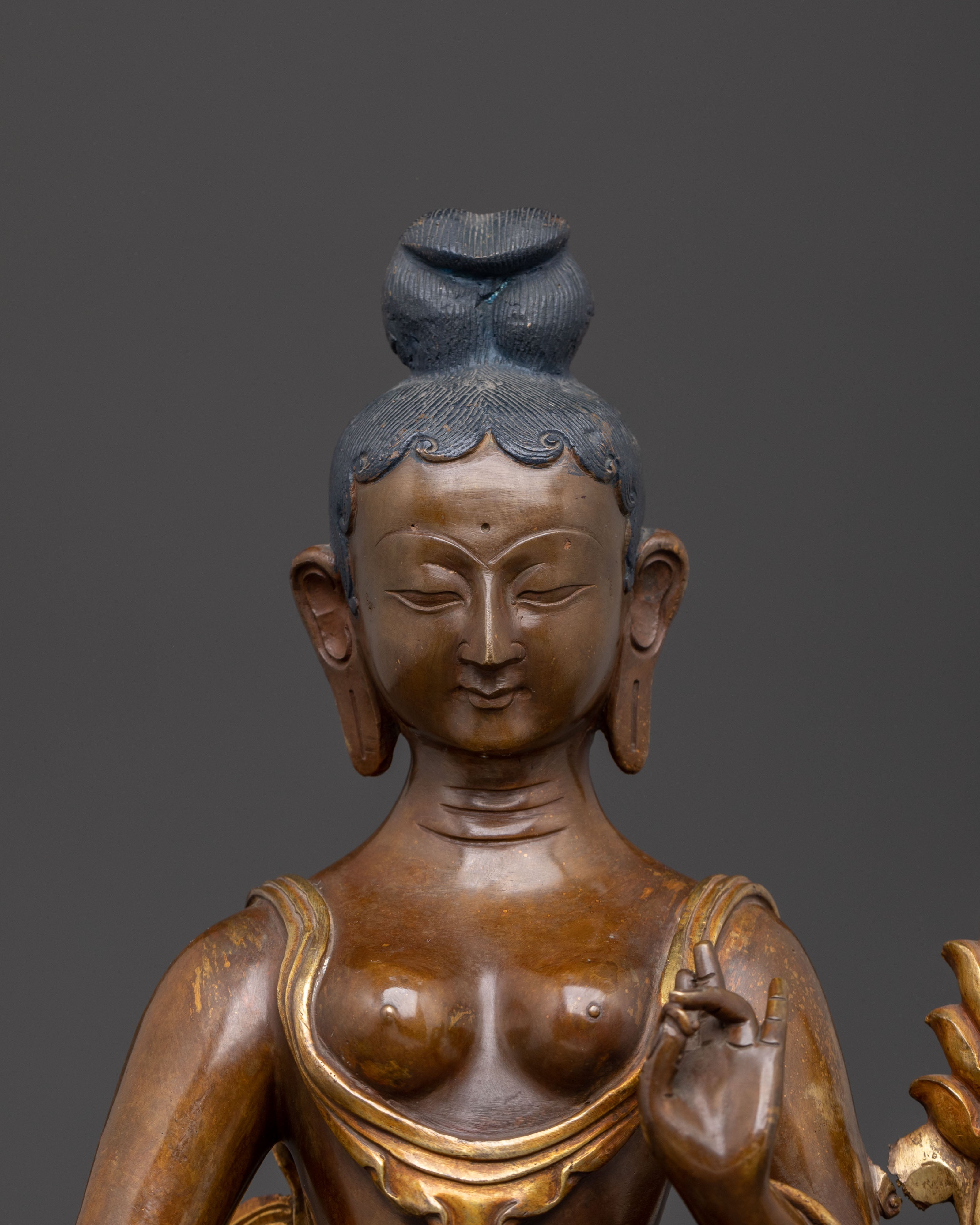 Tara Sacred Buddhist Deity Statue | Protector Icon