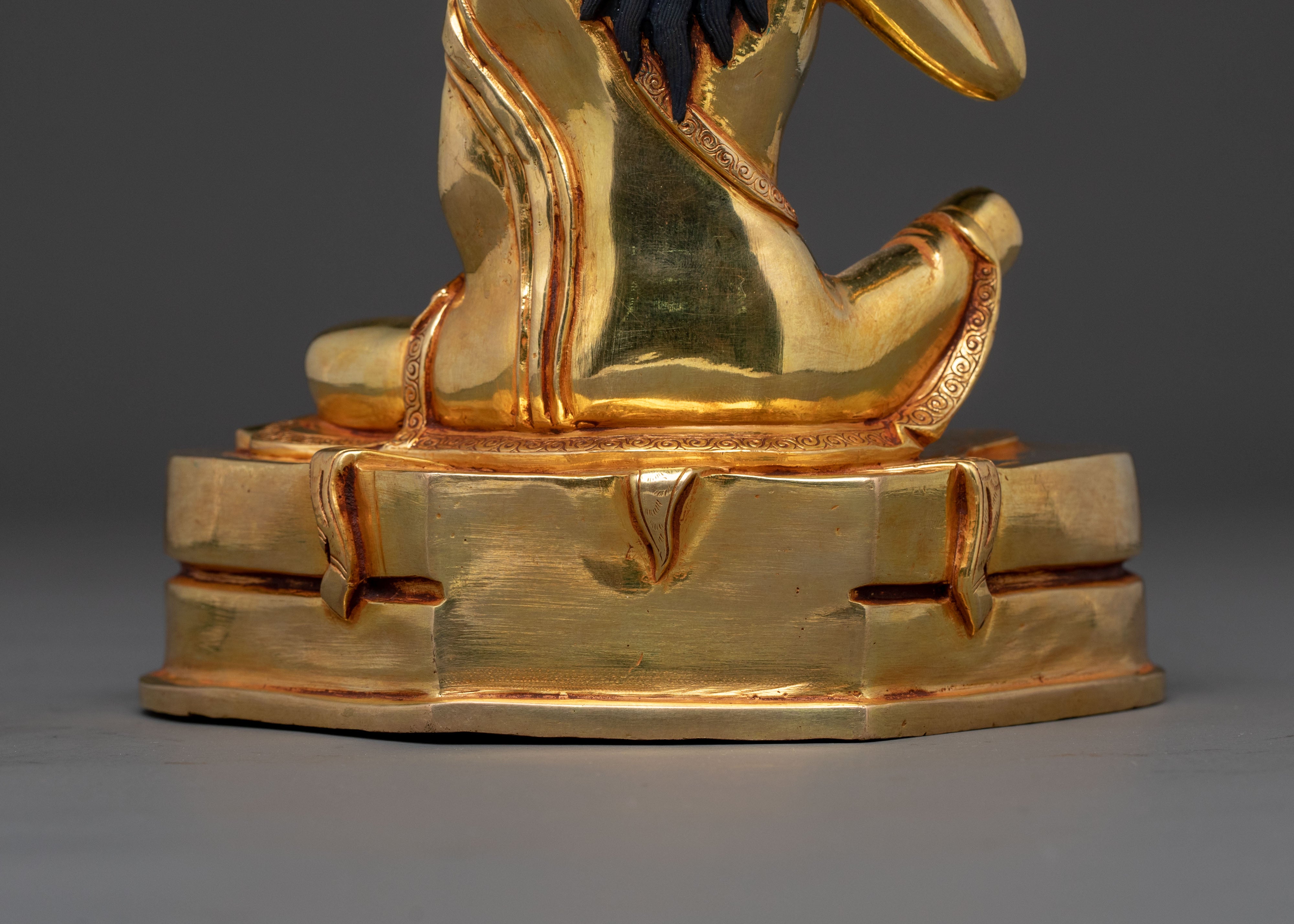 Milarepa Divine Statue | Tibetan Shrine Decor
