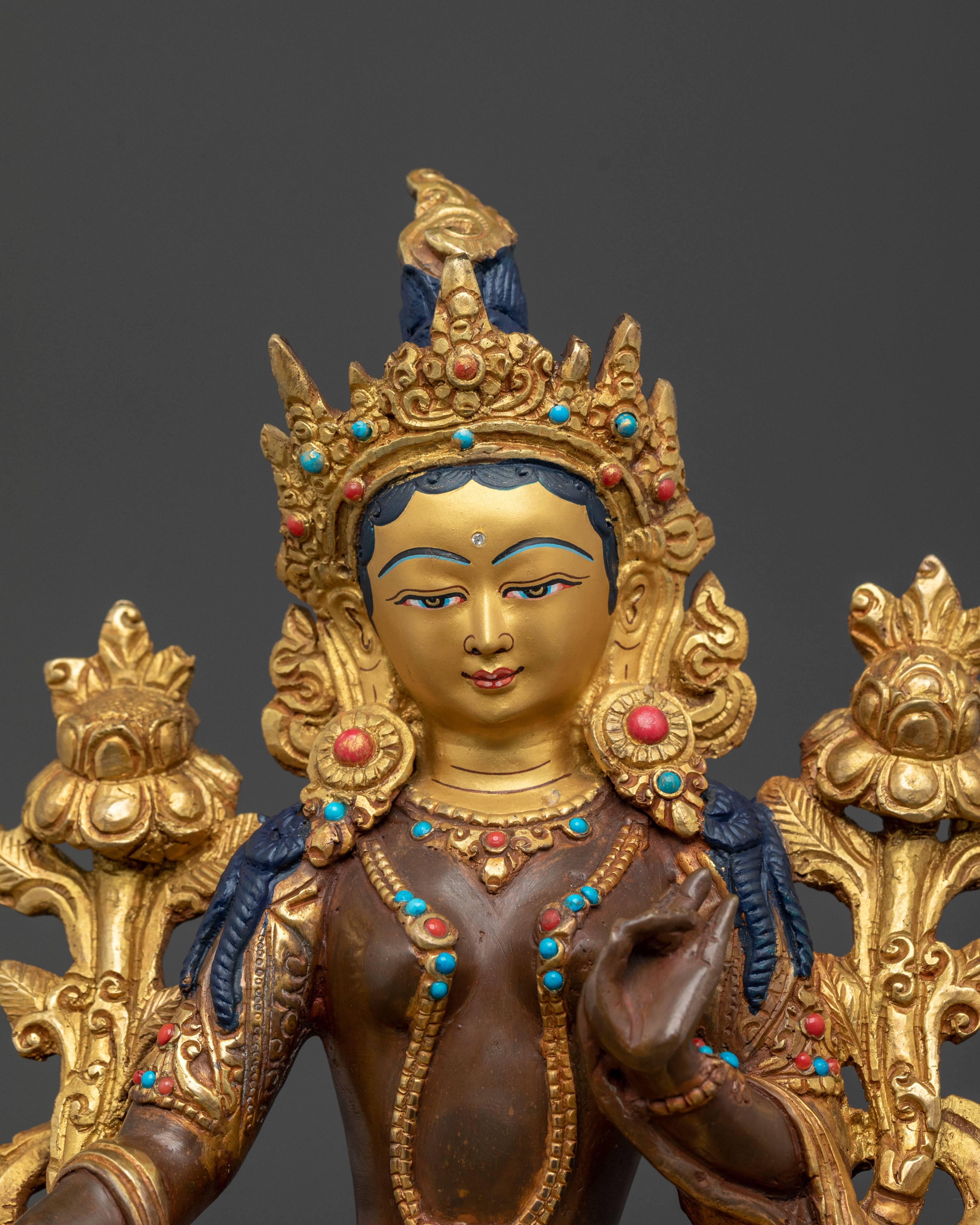Green Tara Sculpture | Spiritual Protection