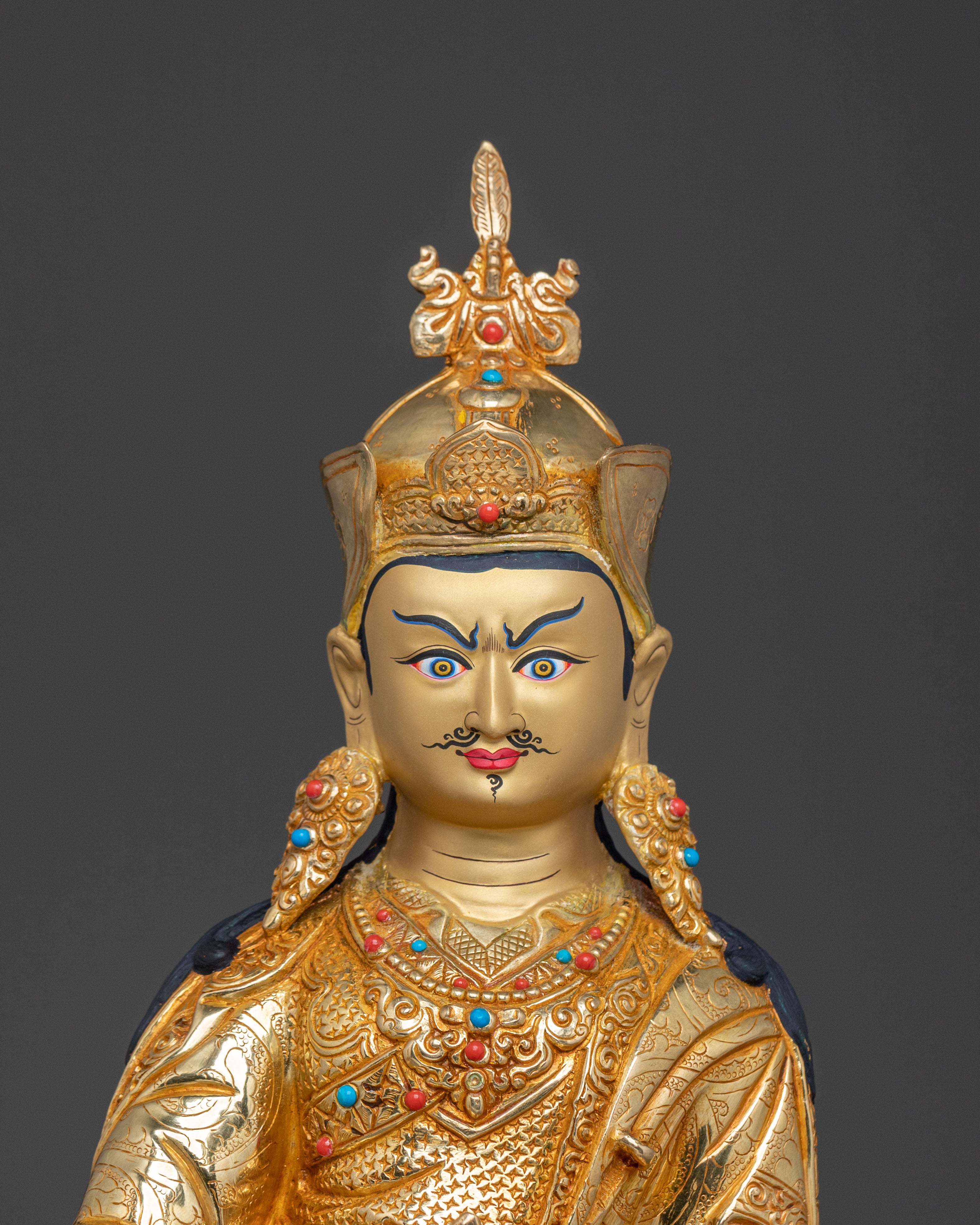 Guru Rinpoche Statue | Spiritual Altar Decor