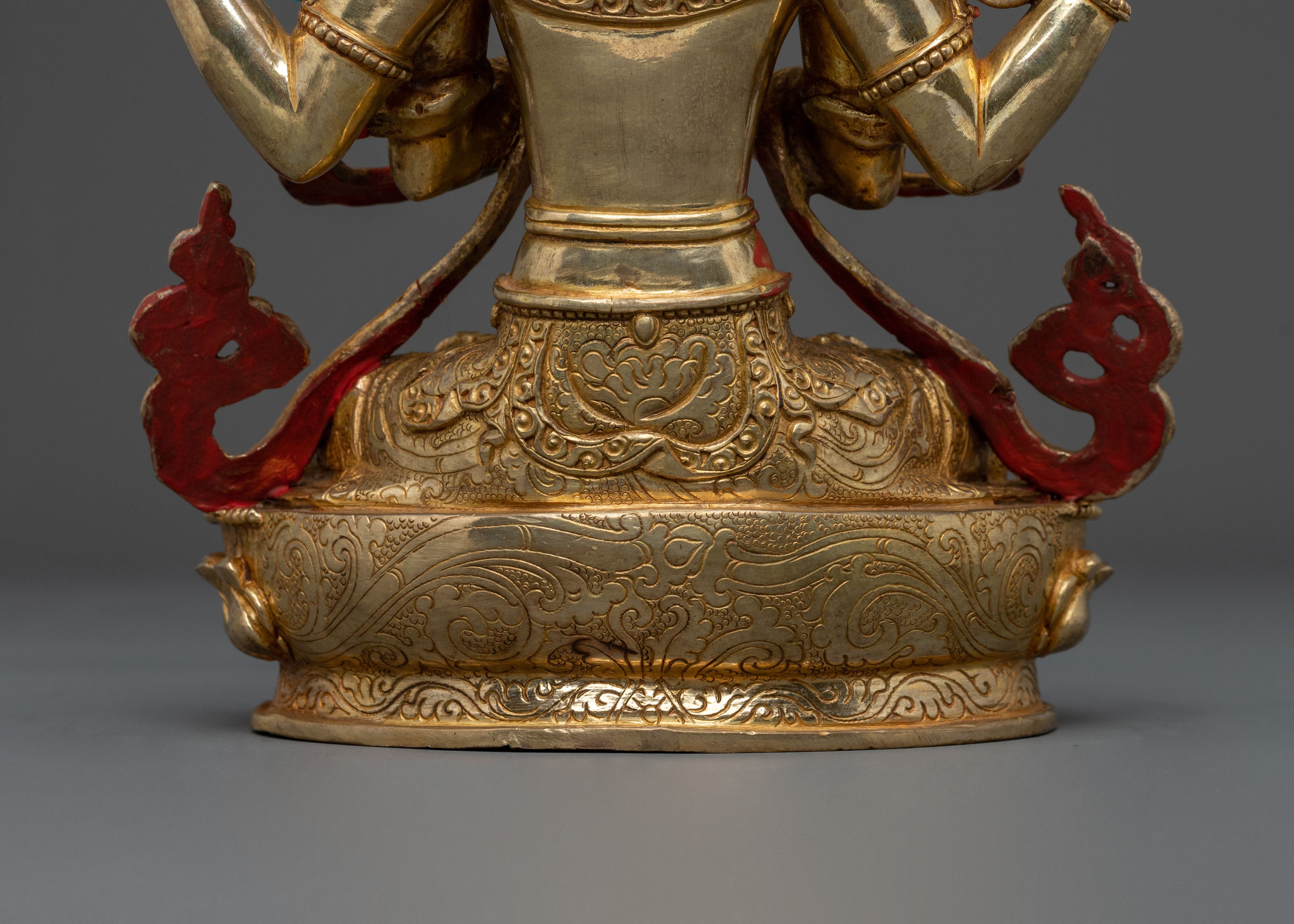 Four-Armed Chenrezig Statue | Home Decor