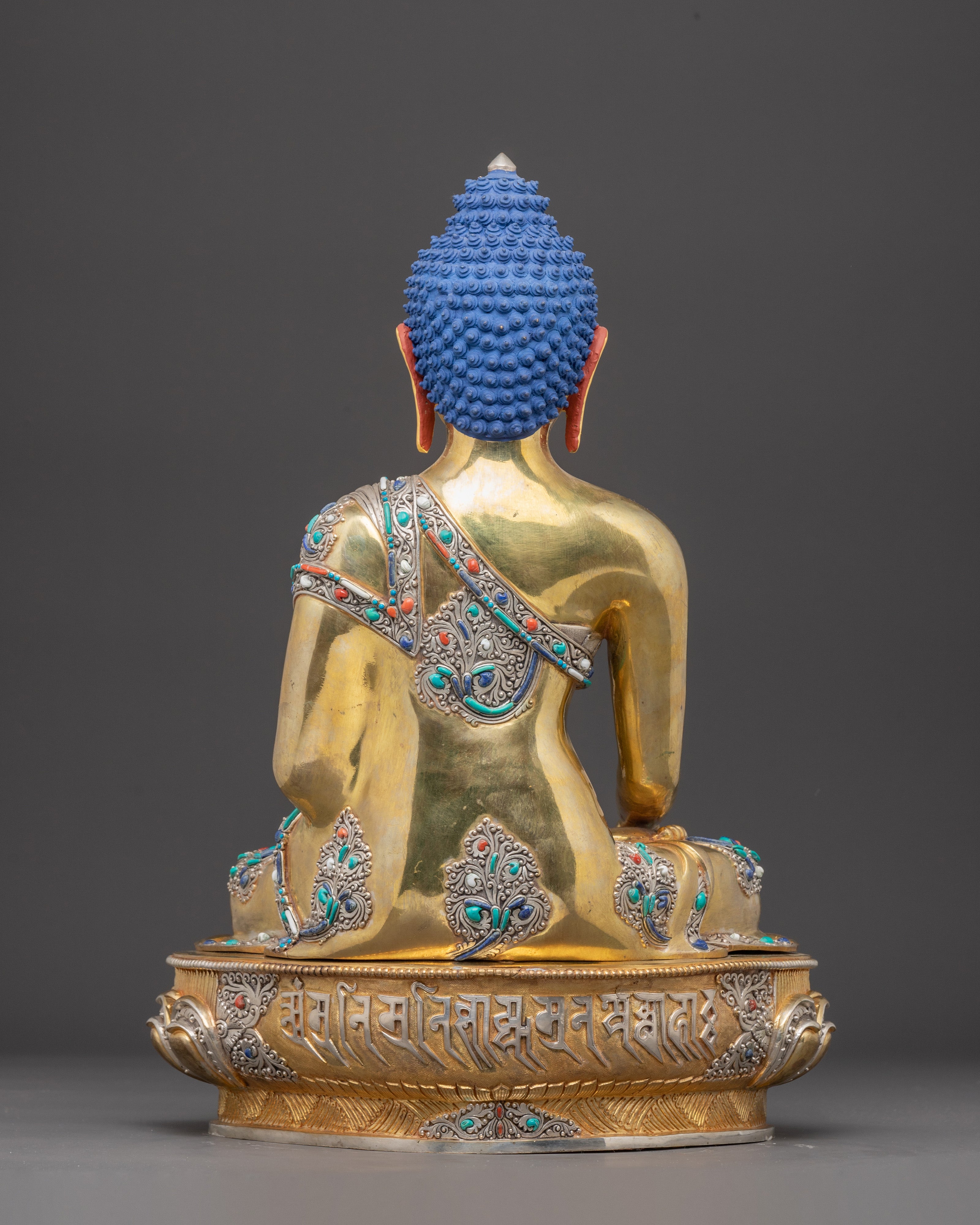 Handmade Dharma Guru Shakyamuni Buddha Sculpture | Enlightened Sage