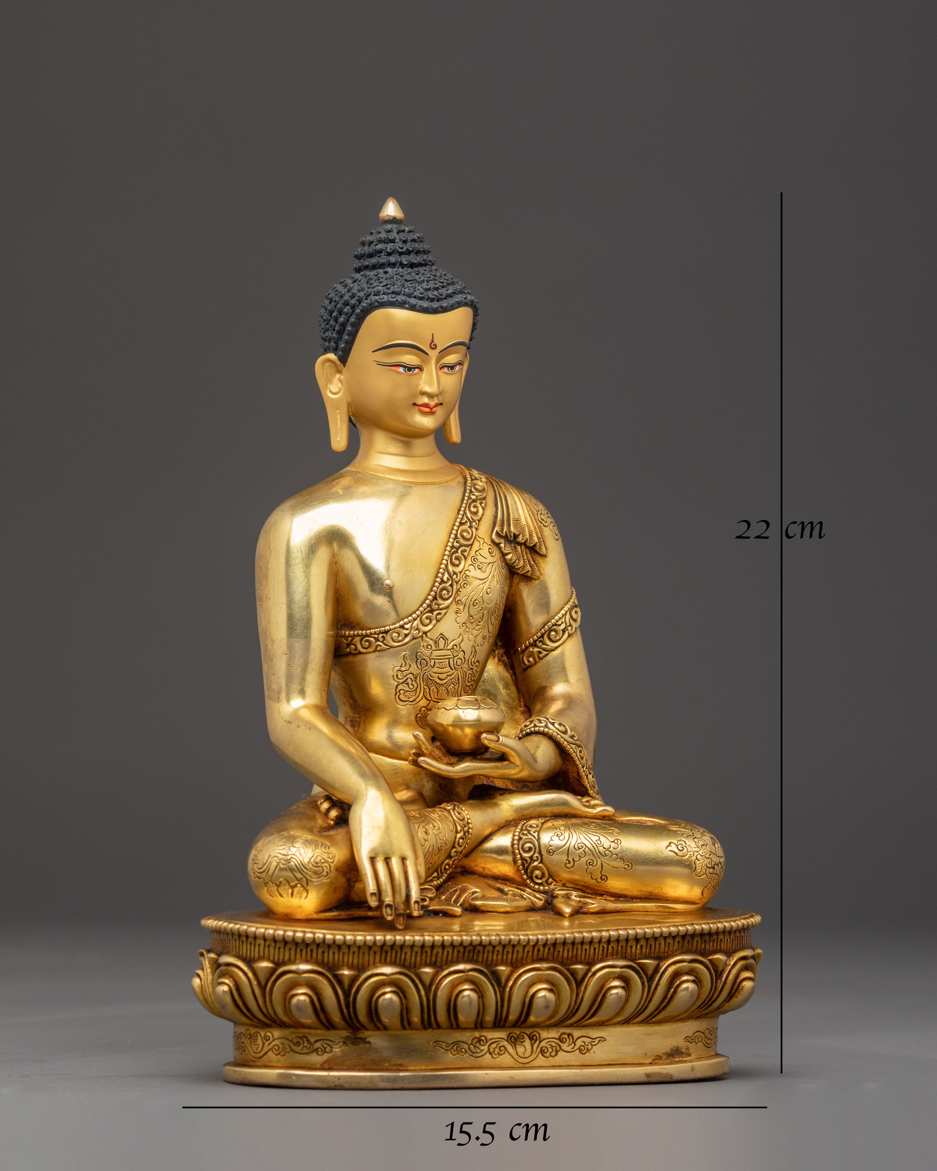 Handcrafted Artwork of Shakyamuni Buddha 