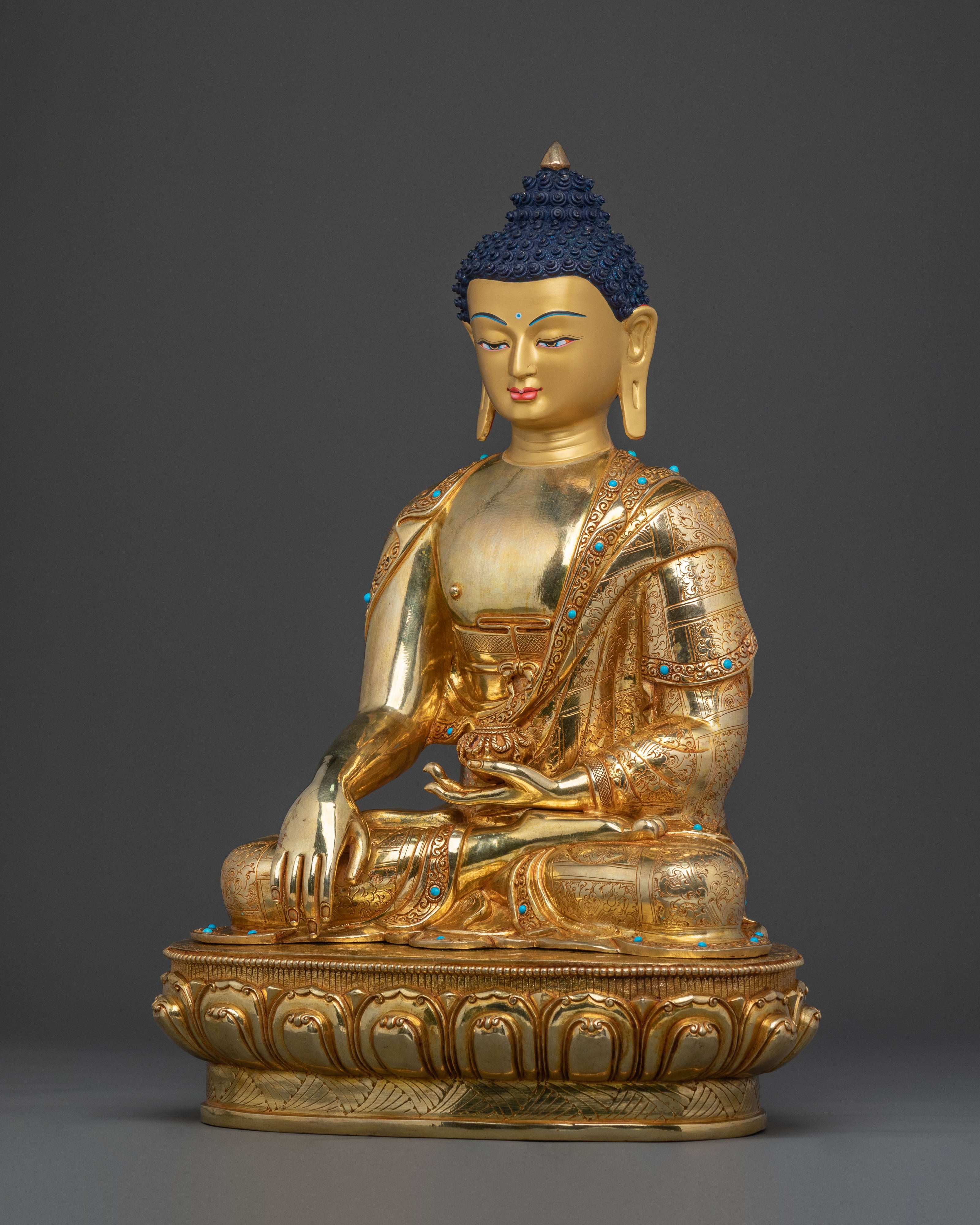 Golden Figurine of Shakyamuni Buddha