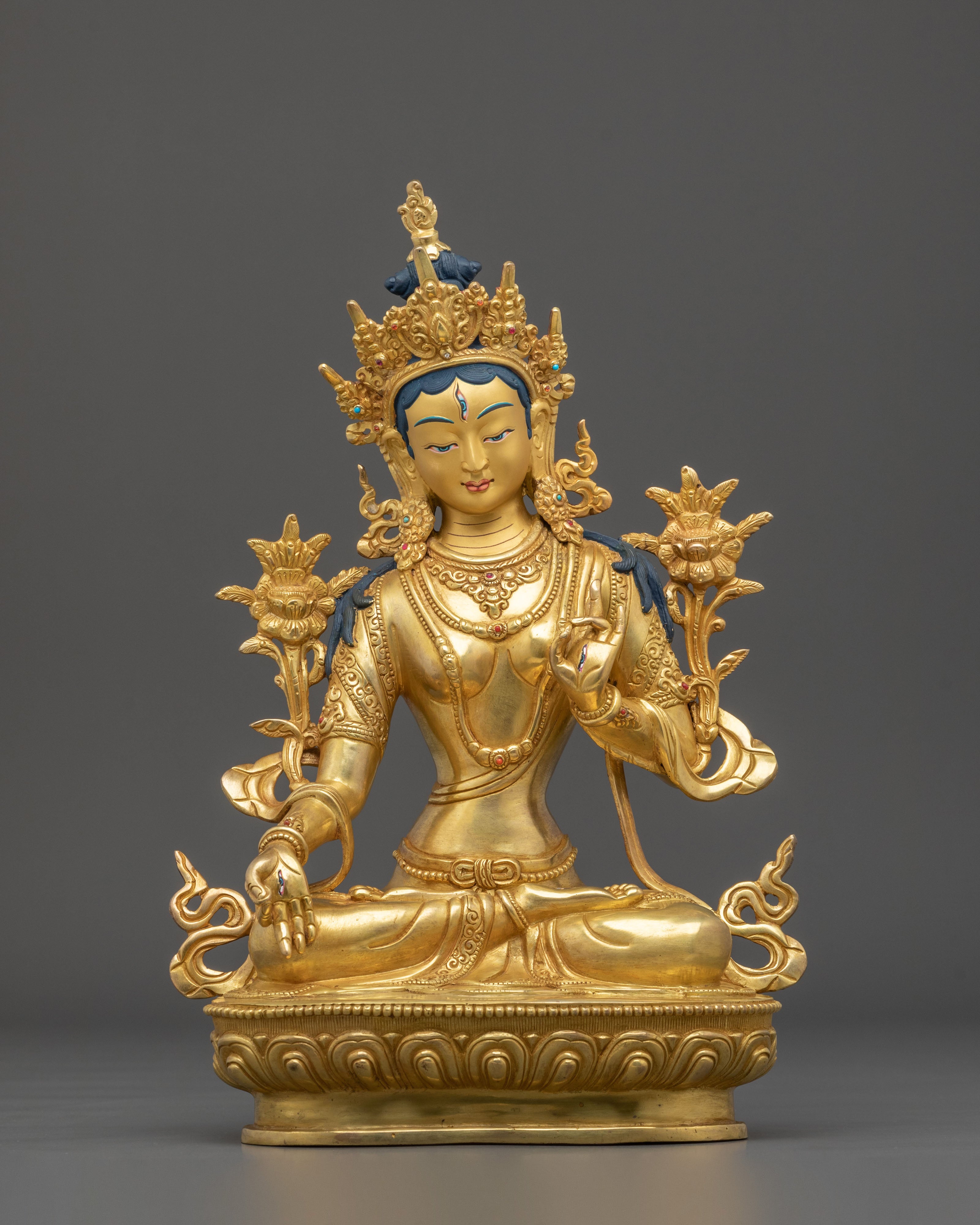 White Tara Statue 