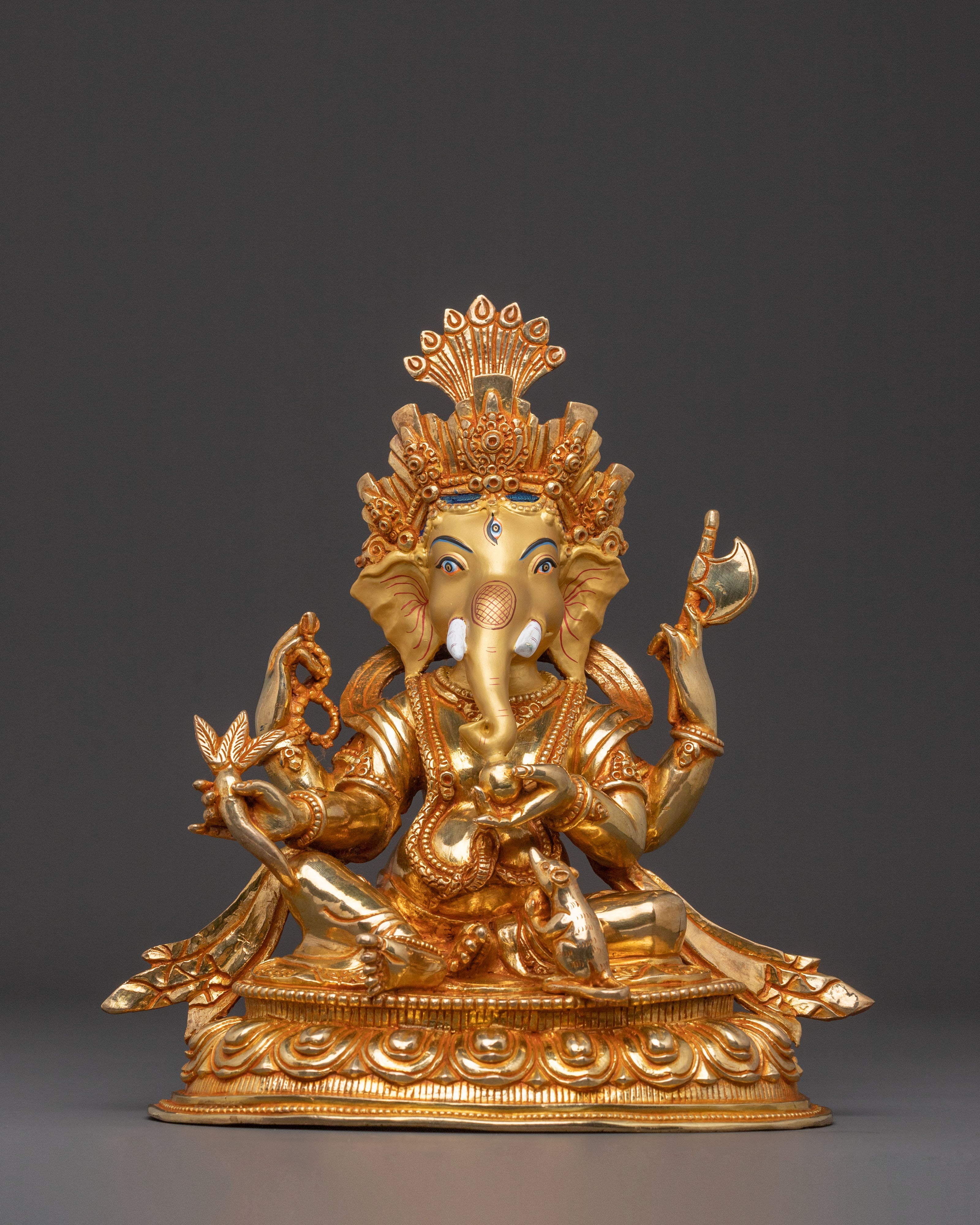 Lord Ganesha Golden Statue