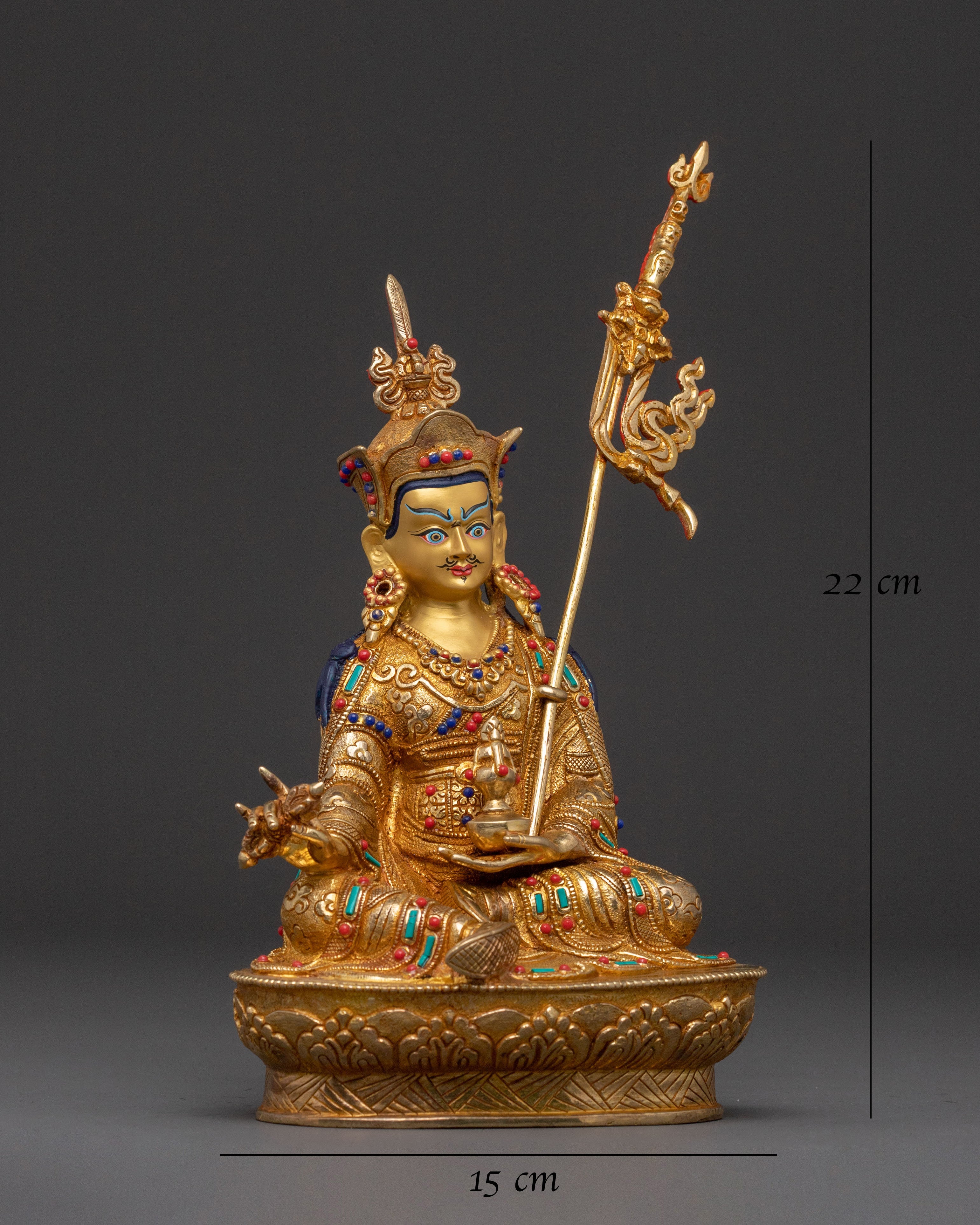 Guru Rinpoche Tantric Statue | Lotus Born Guru