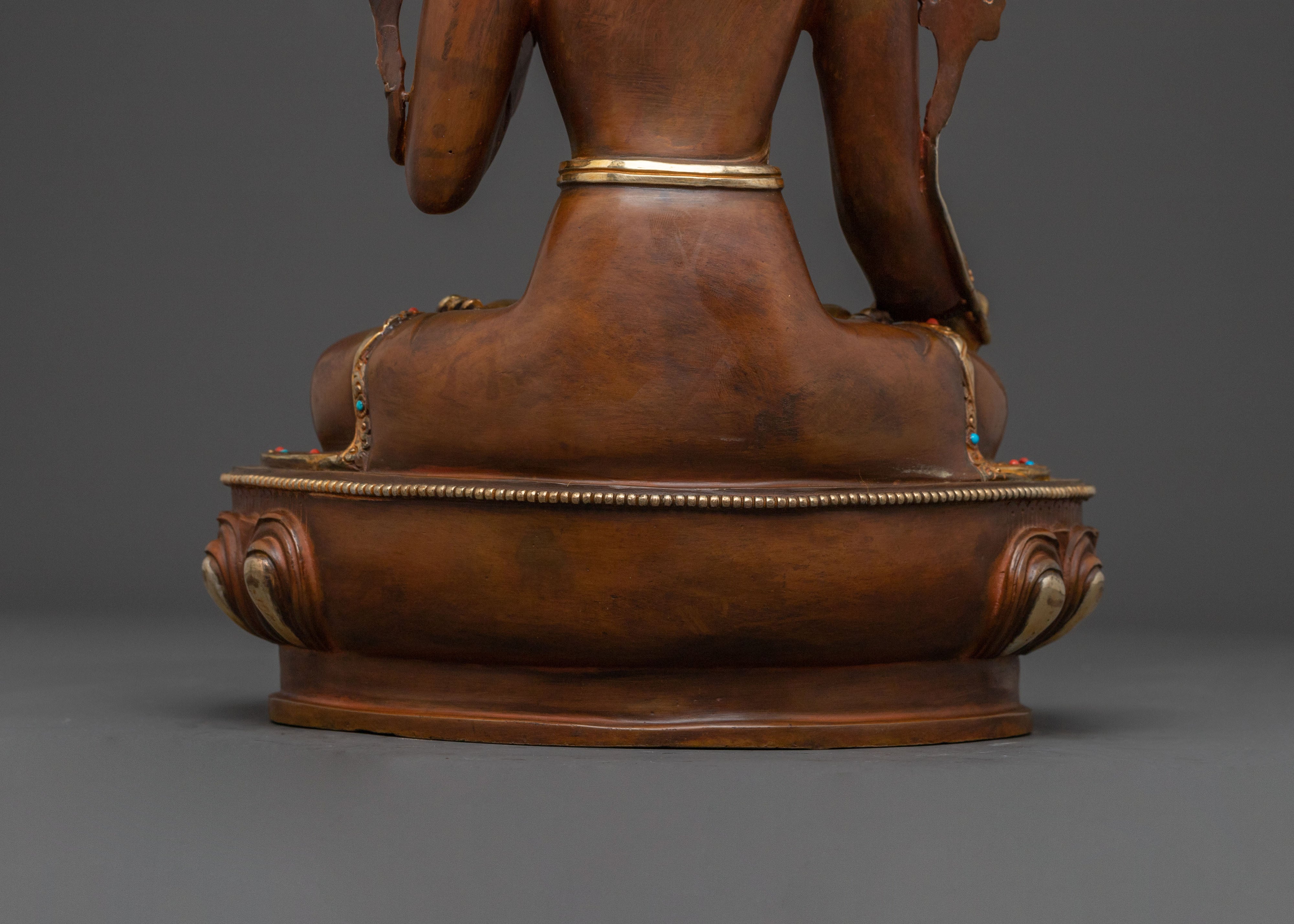 Handcrafted Yuthon Yonten Gonpo Statue |  Spiritual Altar