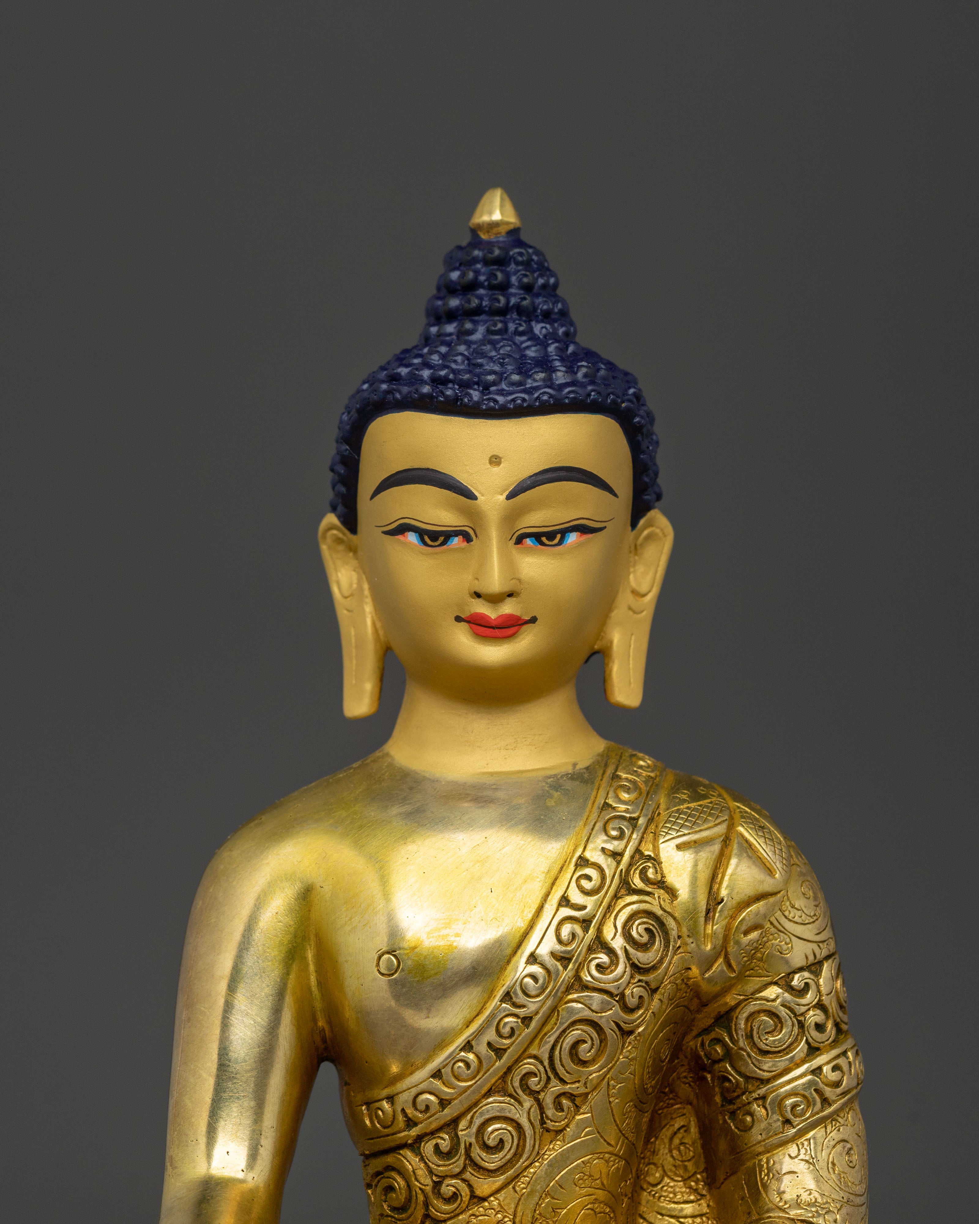 Shakyamuni Buddha Vajrayana Sacred Figure | Symbol of Enlightenment