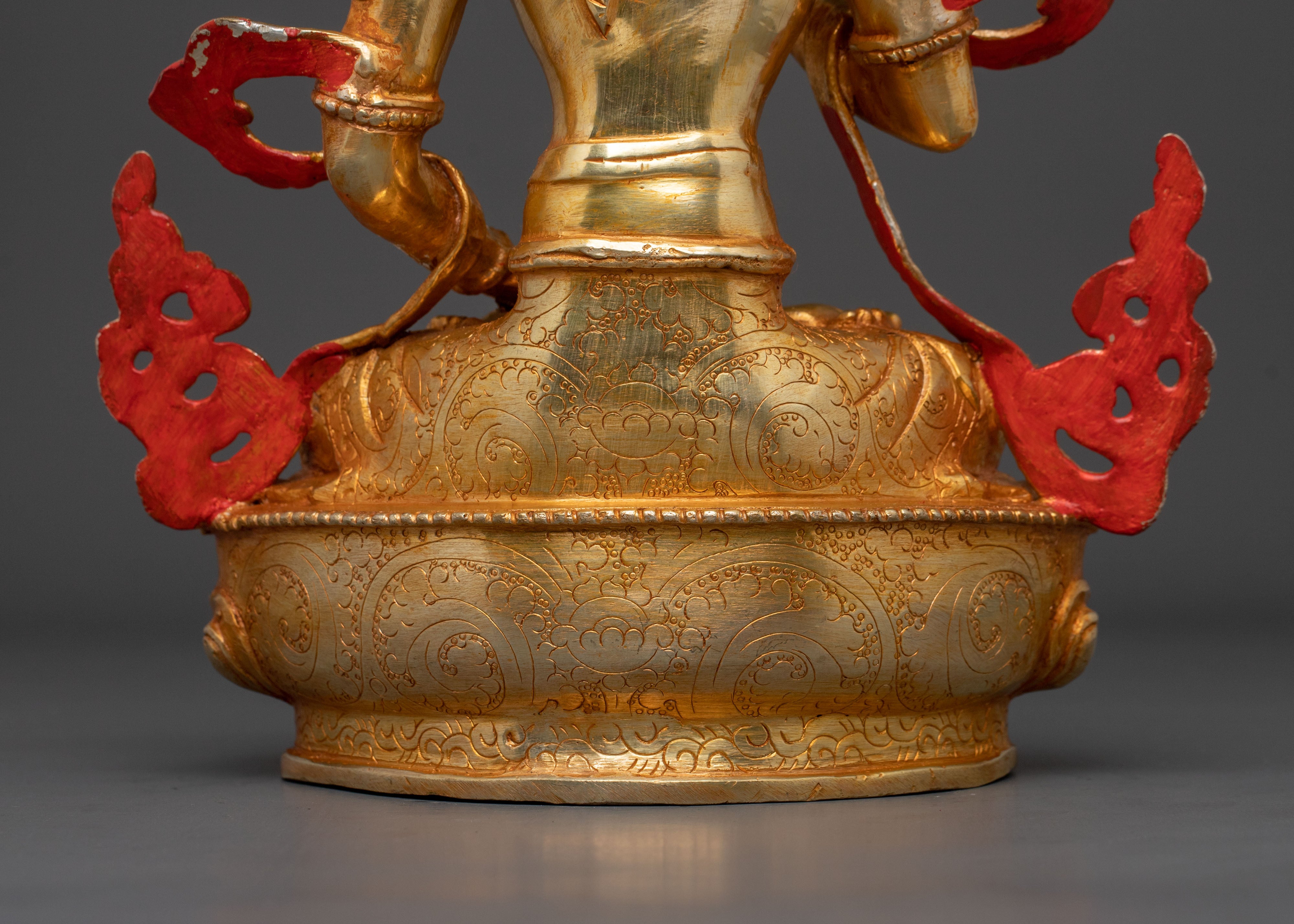 Handmade Vajrasattva Buddhist Statue | Spiritual Home Decor