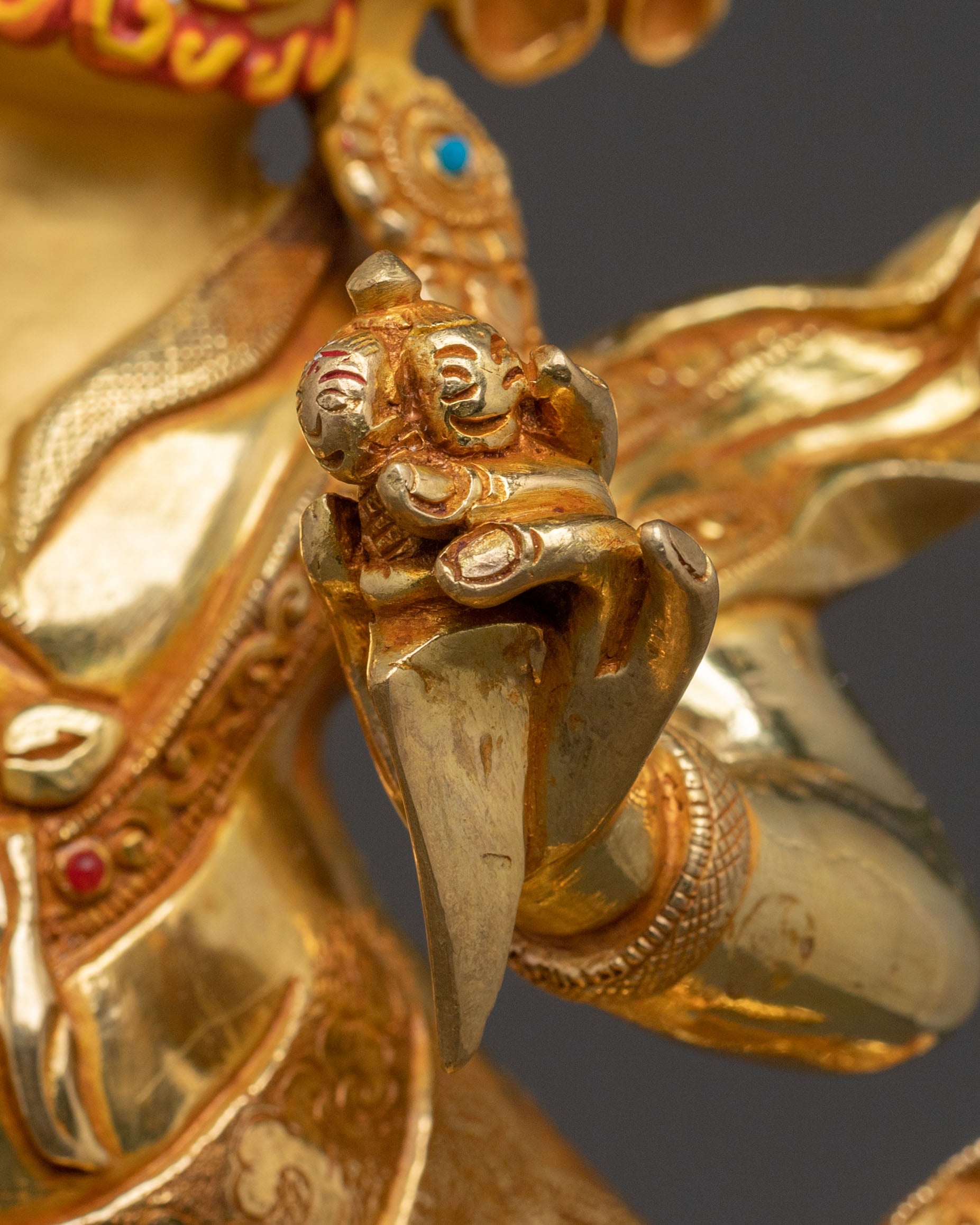 Dorje Drollo Sacred Figure | Wrathful Protector