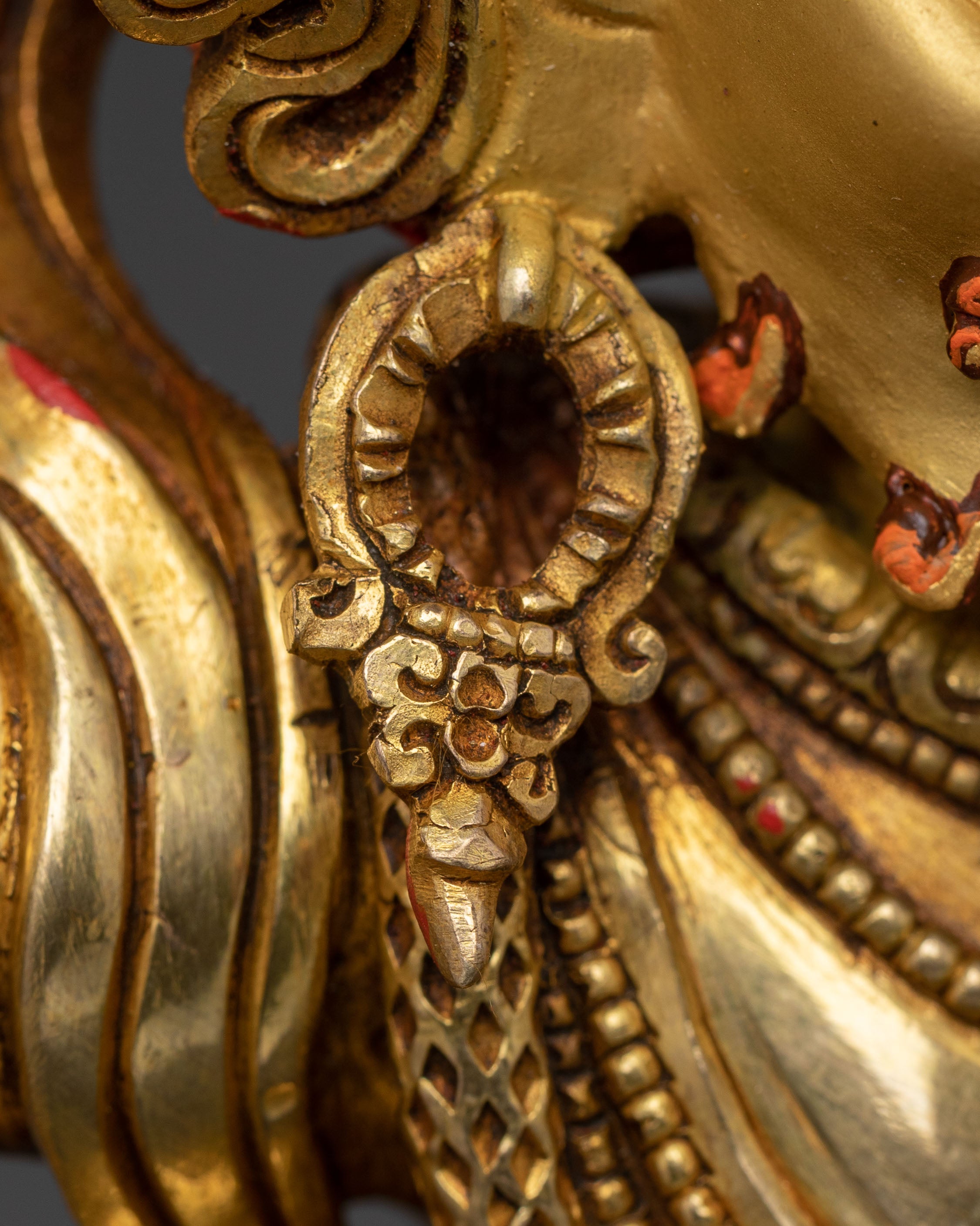 Vajrapani Wrathful Deity Sculpture | Protection and Strength Statue