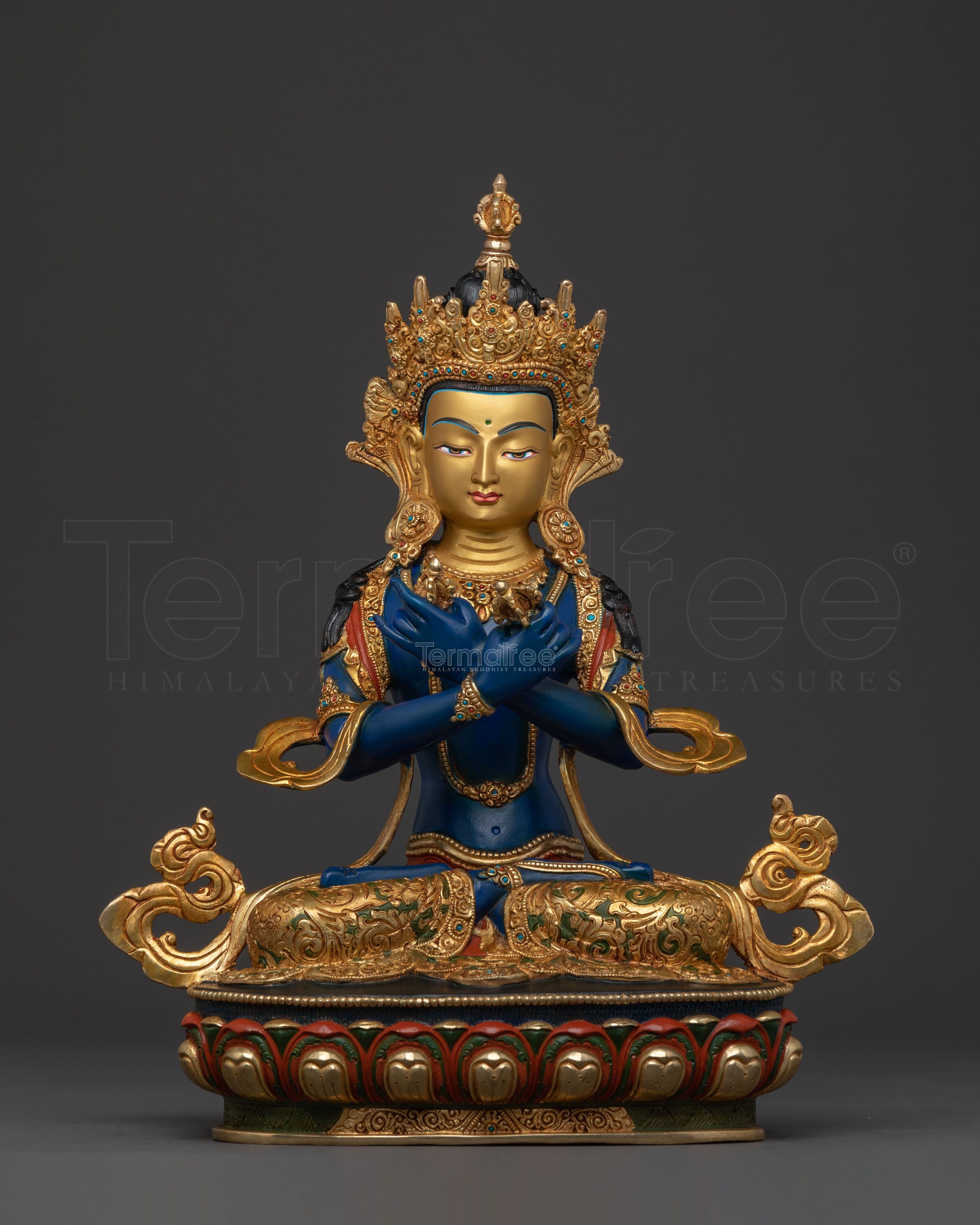 Handcrafted Vajradhara Statue: Supreme Enlightenment