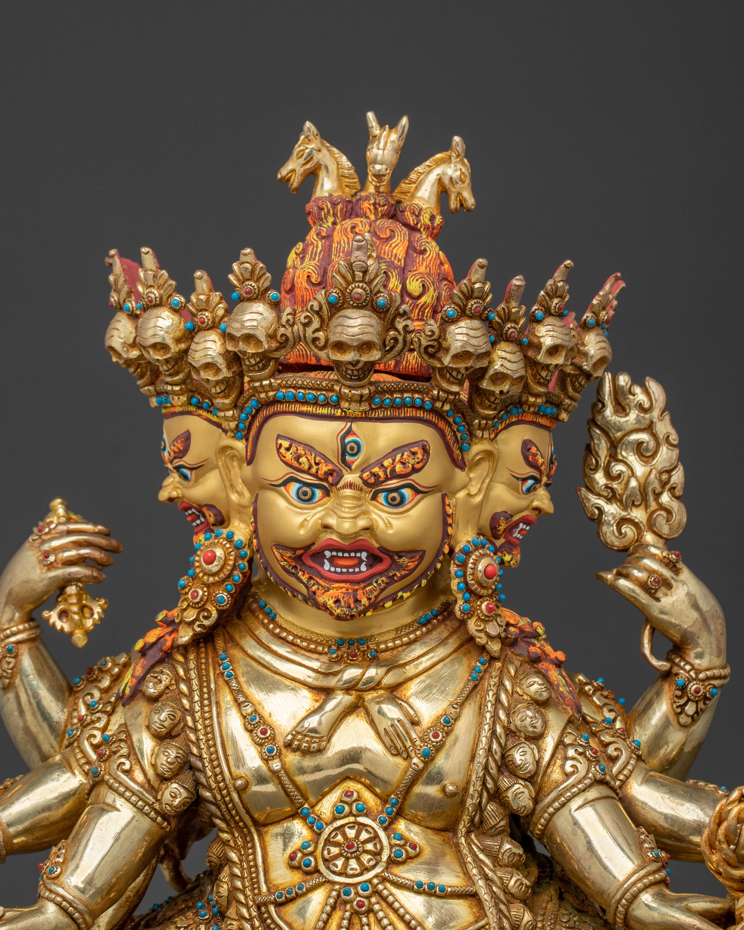 Hayagriva Handcrafted Sculpture | Sacred Protector